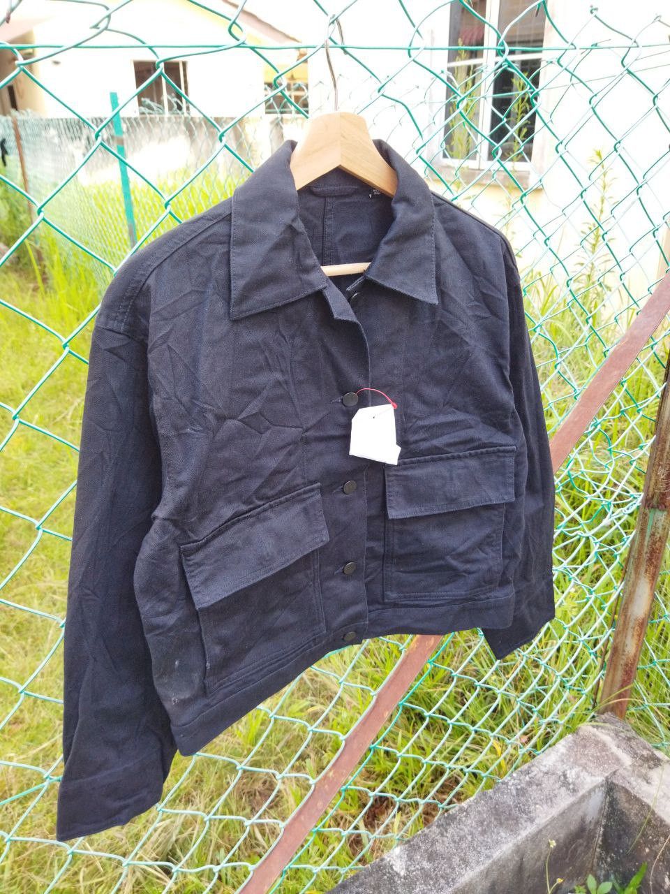 Lemaire × Uniqlo Uniqlo U Oversized Cropped Jacket - Size S Size S / US 4 / IT 40 - 1 Thumbnail