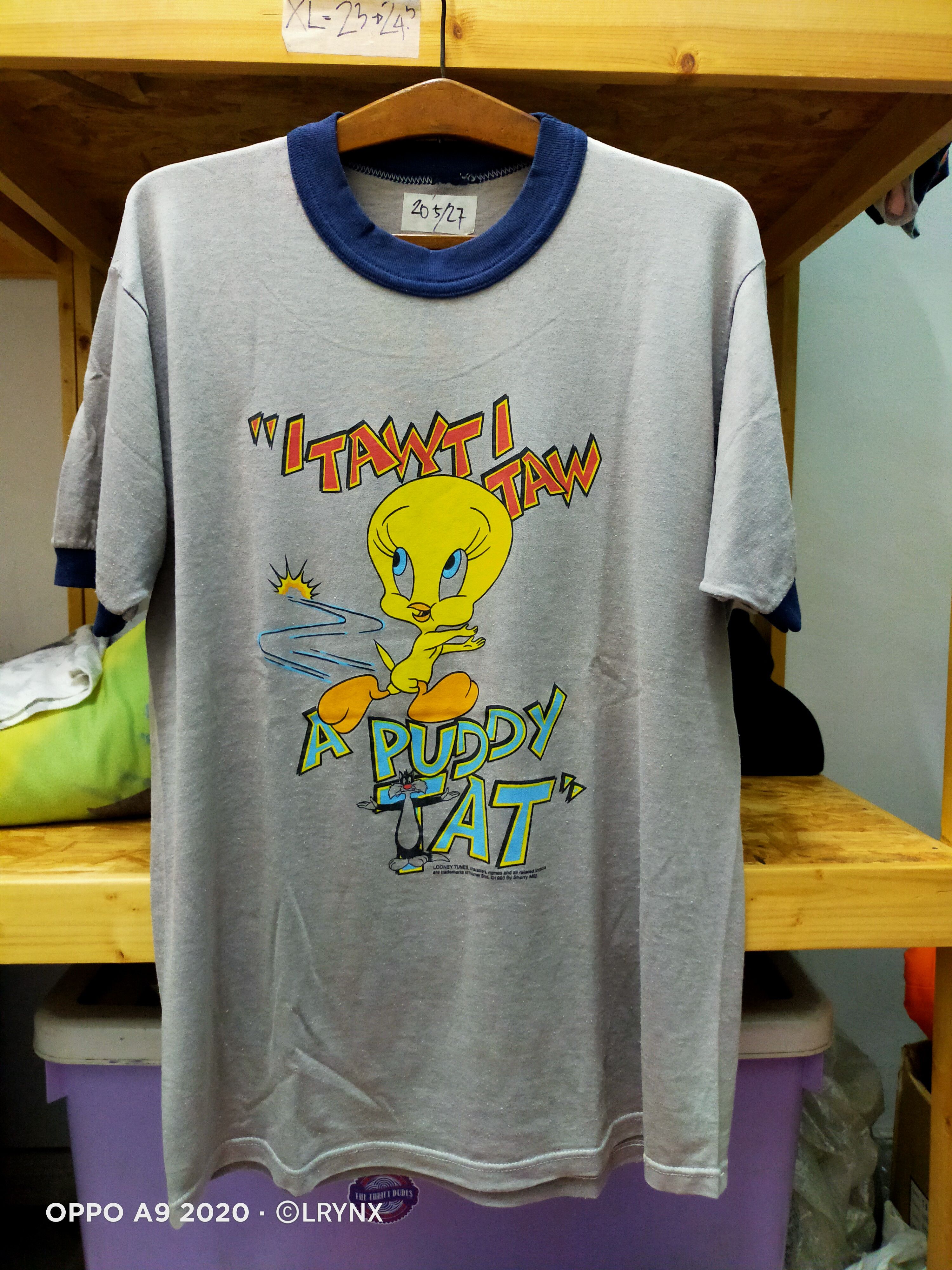 Cartoon Network VINTAGE RINGER LOONEY TUNES Size US M / EU 48-50 / 2 - 1 Thumbnail