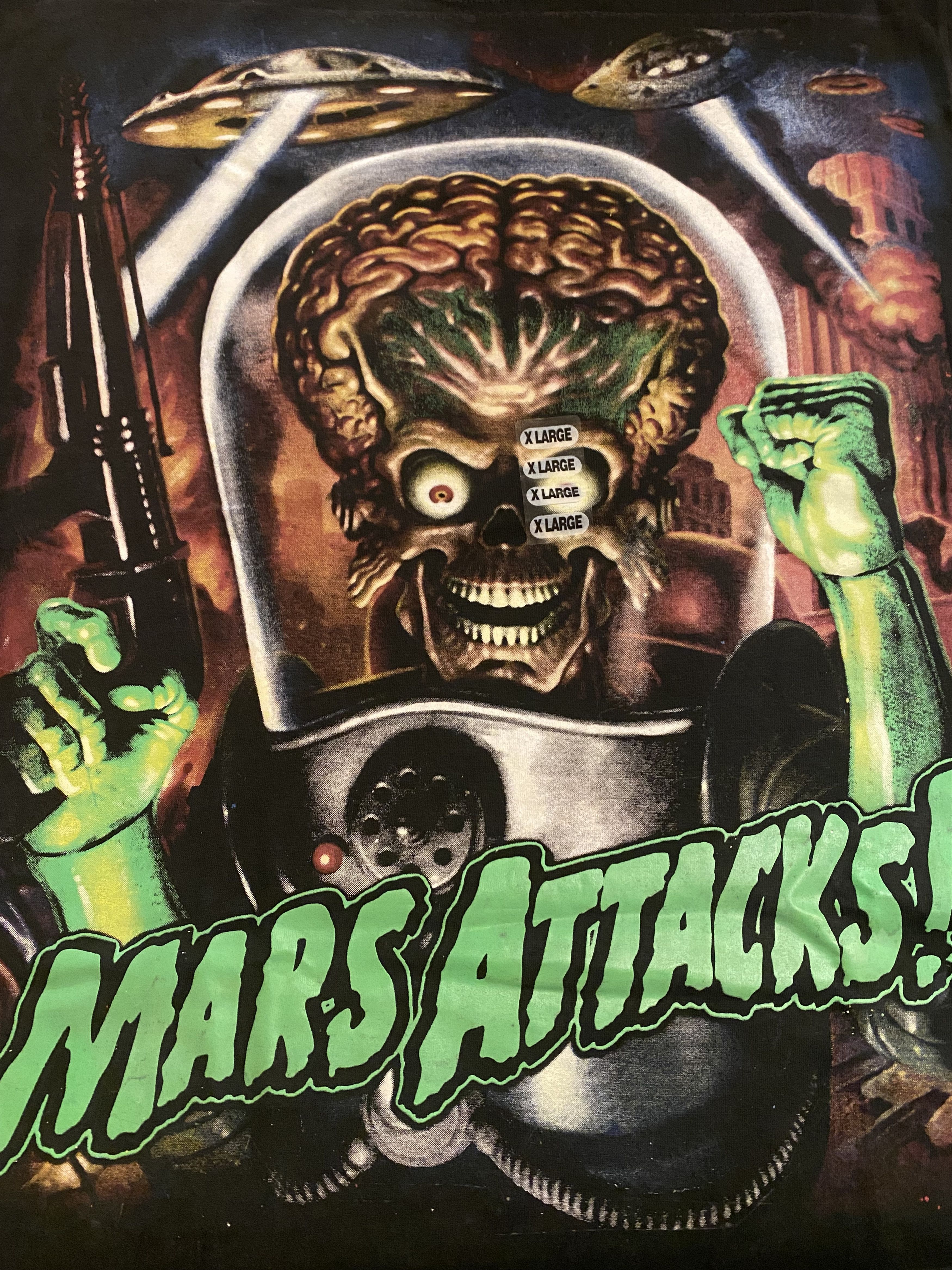 Other New Resurreccion Mars Attacks Big Print Bootleg XL Size US XL / EU 56 / 4 - 1 Thumbnail