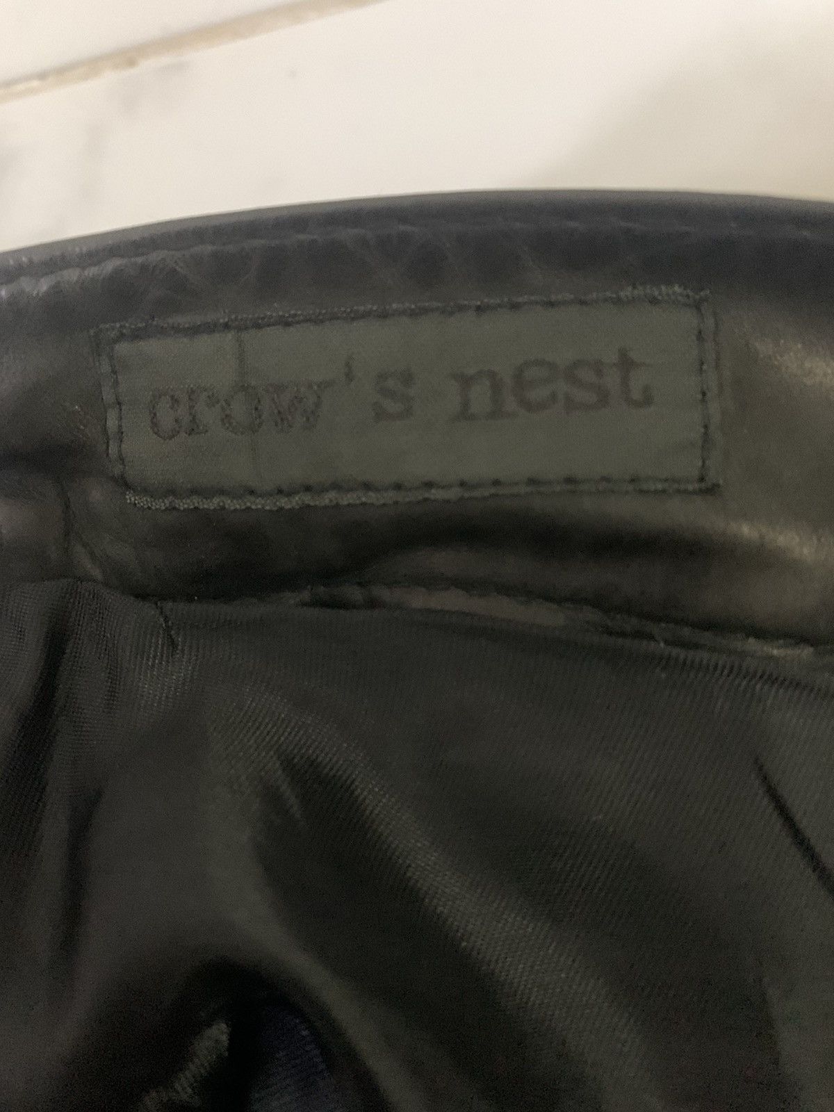 Japanese Brand Crow’s Nest Leather Pants Size US 28 / EU 44 - 7 Thumbnail