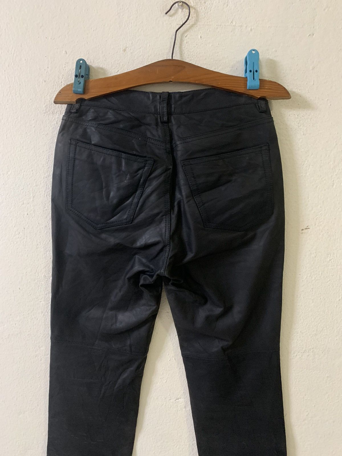Japanese Brand Crow’s Nest Leather Pants Size US 28 / EU 44 - 6 Thumbnail