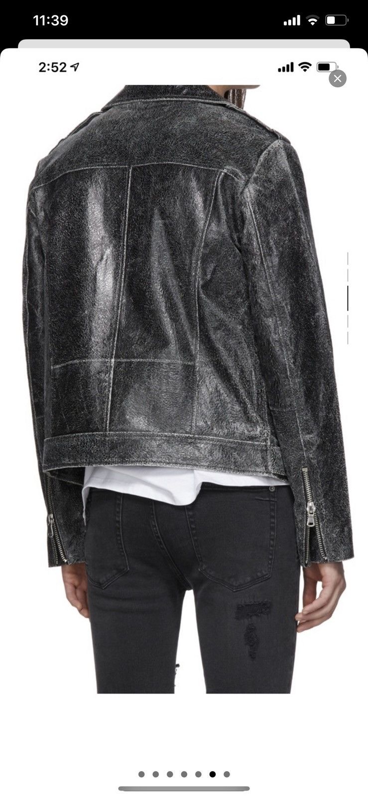 Stolen Girlfriends Club Stolen Girlfriends Club JOEY LEATHER BIKER JACKET Size US XL / EU 56 / 4 - 6 Thumbnail