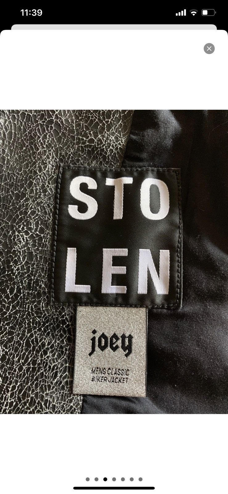 Stolen Girlfriends Club Stolen Girlfriends Club JOEY LEATHER BIKER JACKET Size US XL / EU 56 / 4 - 3 Thumbnail