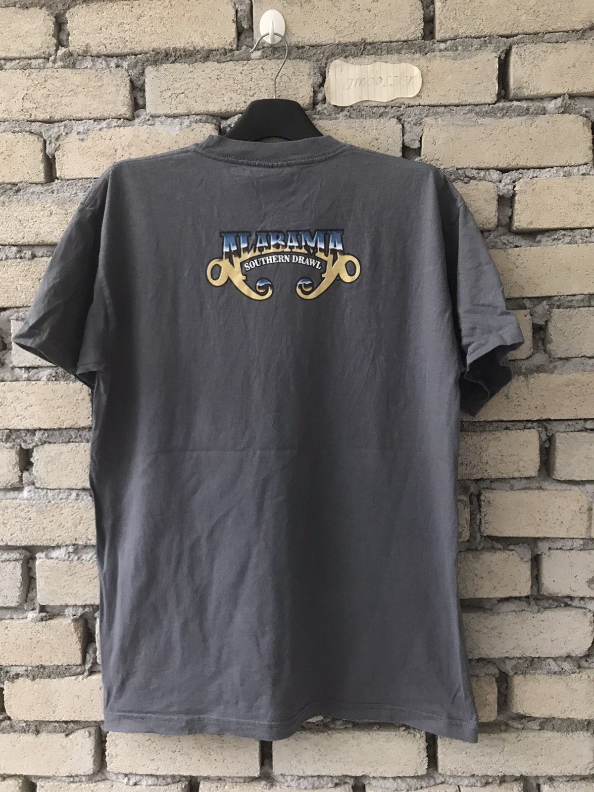Band Tees × Vintage Vintage 90s Alabama Band Line Up Southern Drawl Rock Band Size US L / EU 52-54 / 3 - 6 Thumbnail
