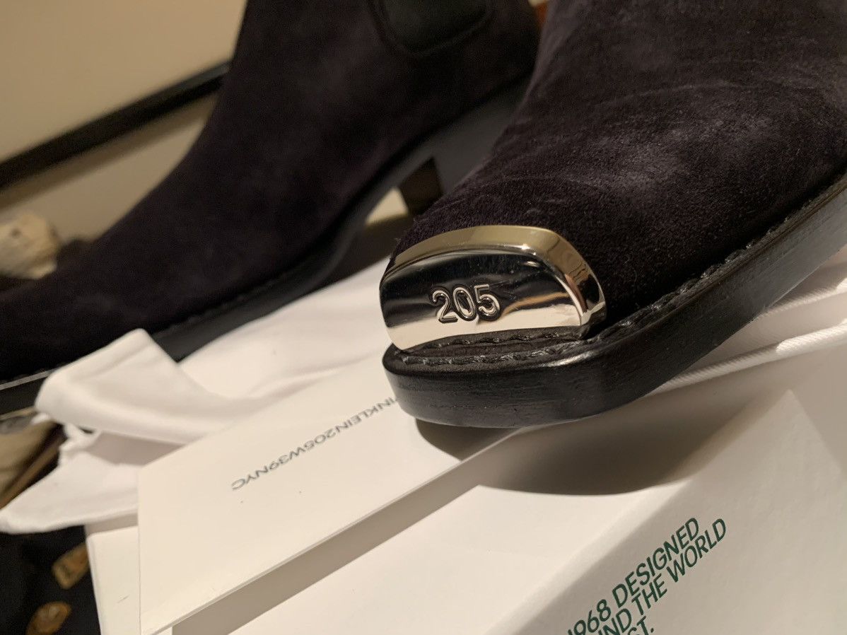 Calvin Klein 205W39NYC CALVIN KLEIN 205W39NYC Western Chris Suede Boots 13/46 Size US 13 / EU 46 - 4 Thumbnail