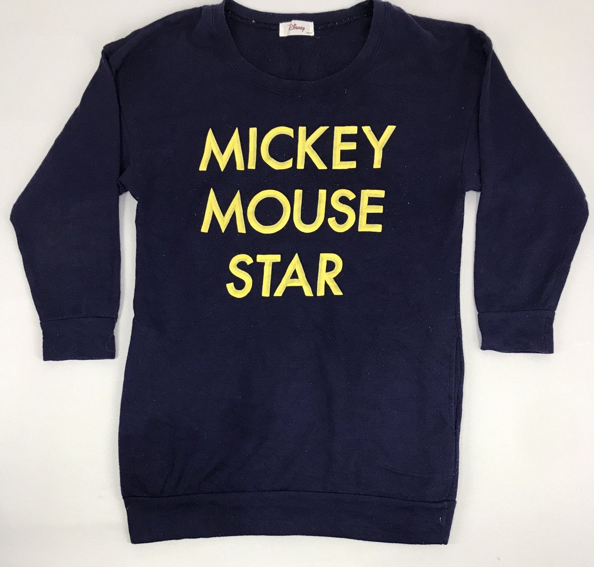 Vintage Disney Mickey Mouse Long Tee Shirt Sweat