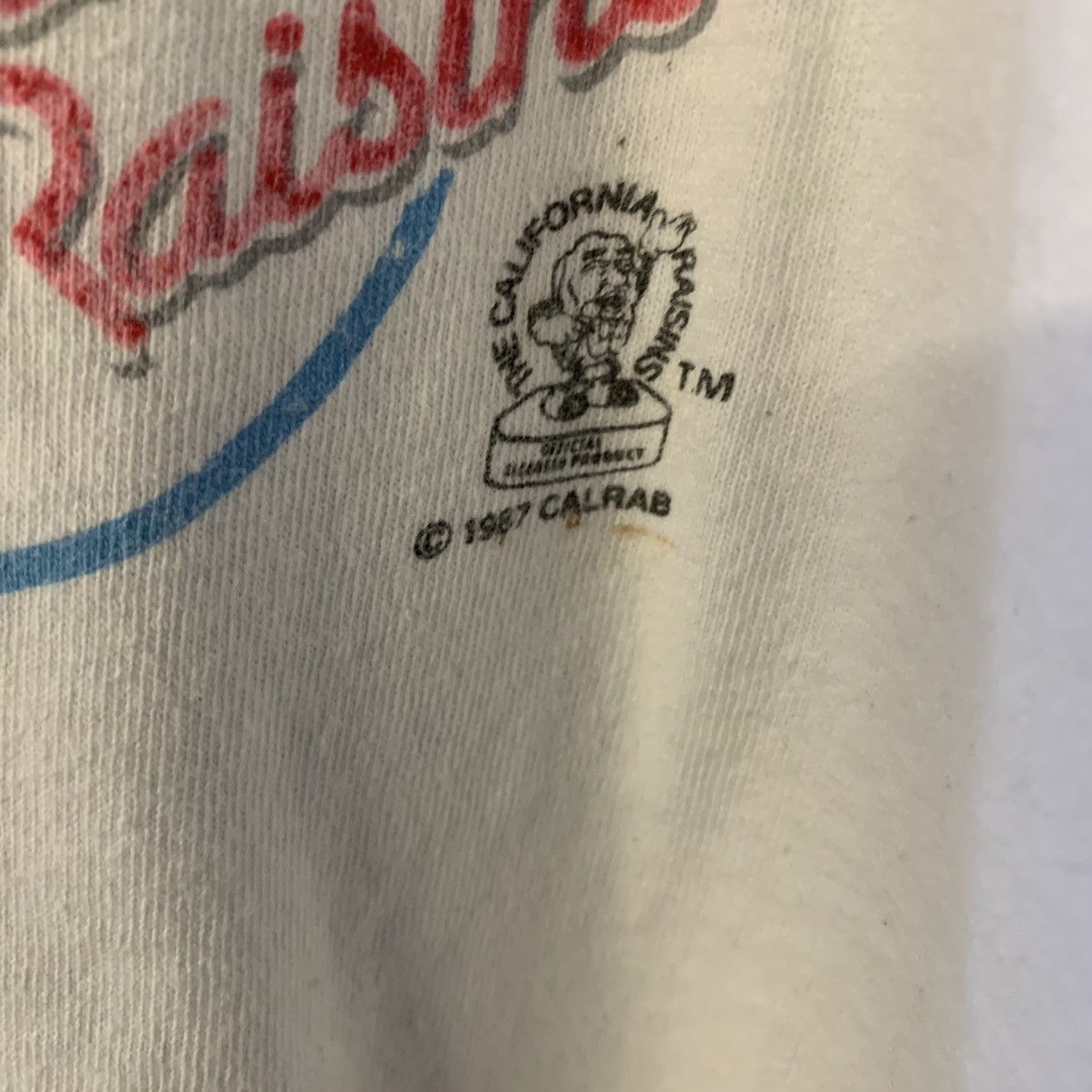 Band Tees × Vintage 1987 Californian Raisin - not hoodie parka jacket coat Size US XL / EU 56 / 4 - 3 Thumbnail