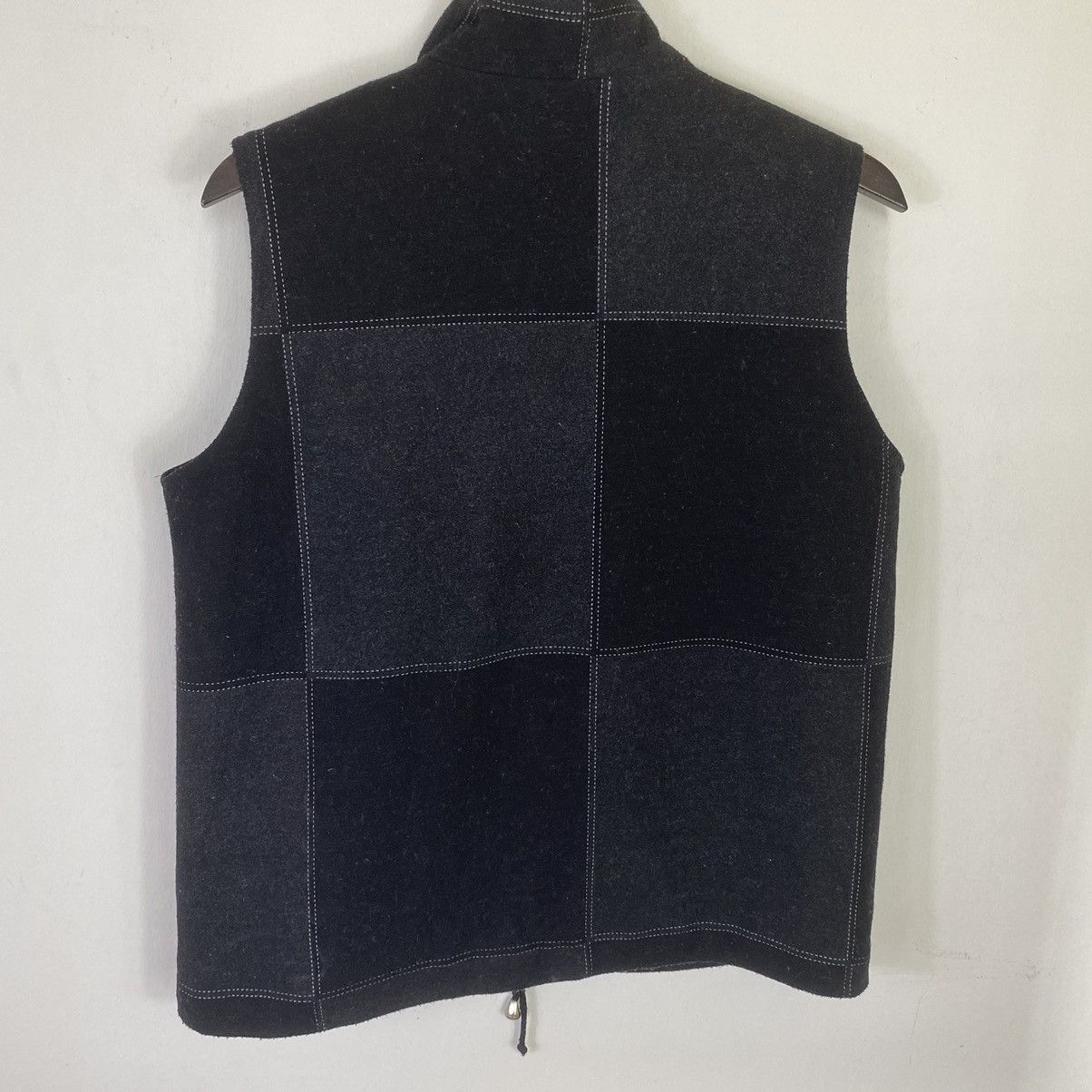 Vintage OFFER🔥Vintage Plaid Fleece Zipper Vest Lining Quilted Size US M / EU 48-50 / 2 - 5 Thumbnail
