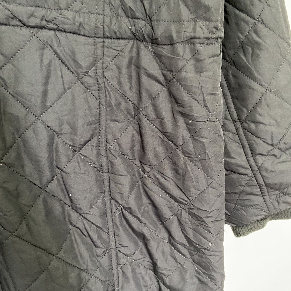 Japanese Brand × Vintage Vintage Lining Sherpa Hoodie Quilted Long Jacket Size L / US 10 / IT 46 - 10 Thumbnail
