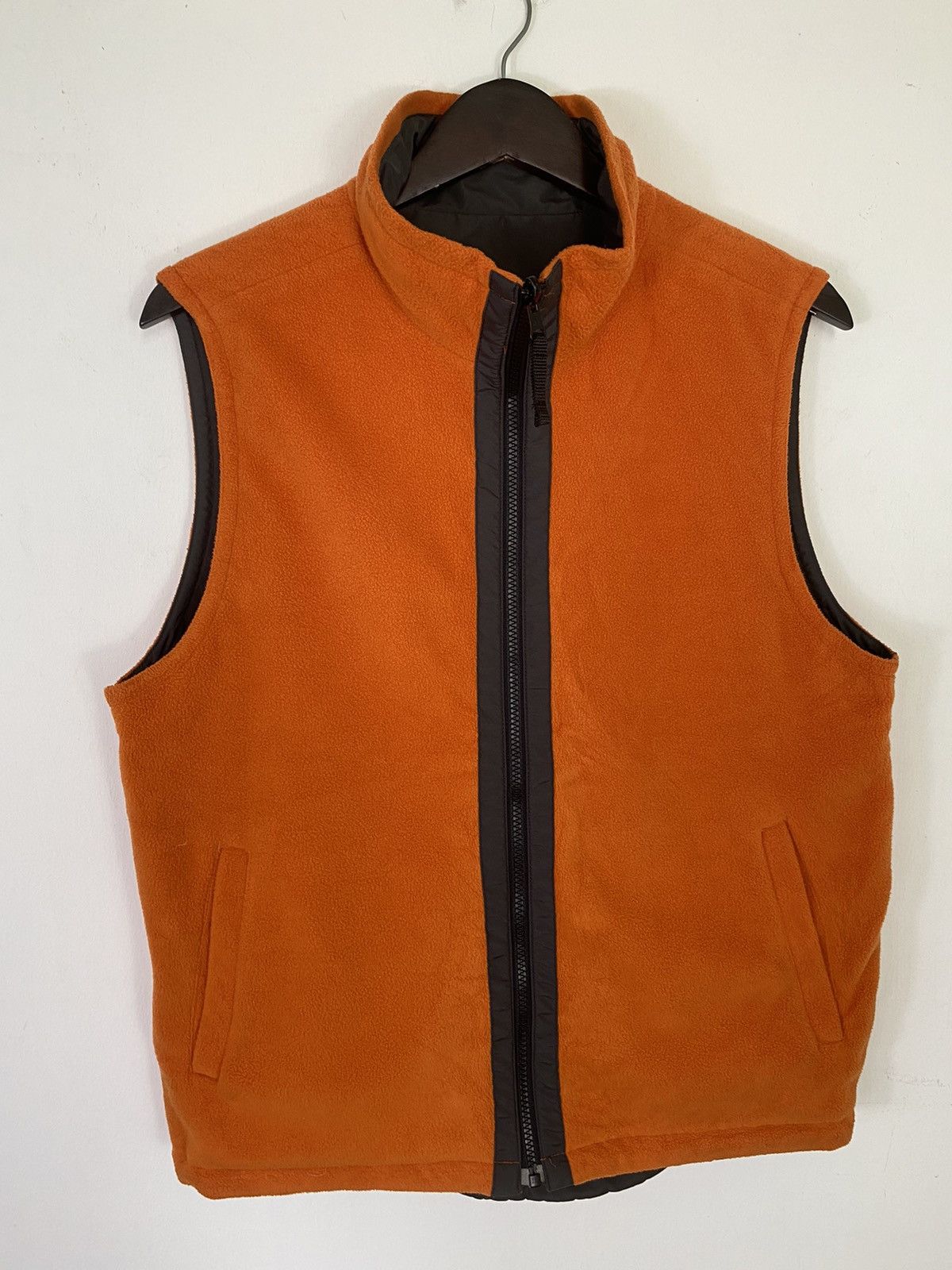 Japanese Brand × Uniqlo OFFER🔥Vintage Uniqlo Fleece Reversible Zipper Vest Size US M / EU 48-50 / 2 - 3 Thumbnail