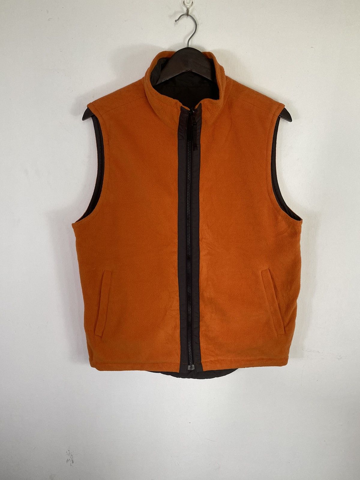 Japanese Brand × Uniqlo OFFER🔥Vintage Uniqlo Fleece Reversible Zipper Vest Size US M / EU 48-50 / 2 - 2 Thumbnail
