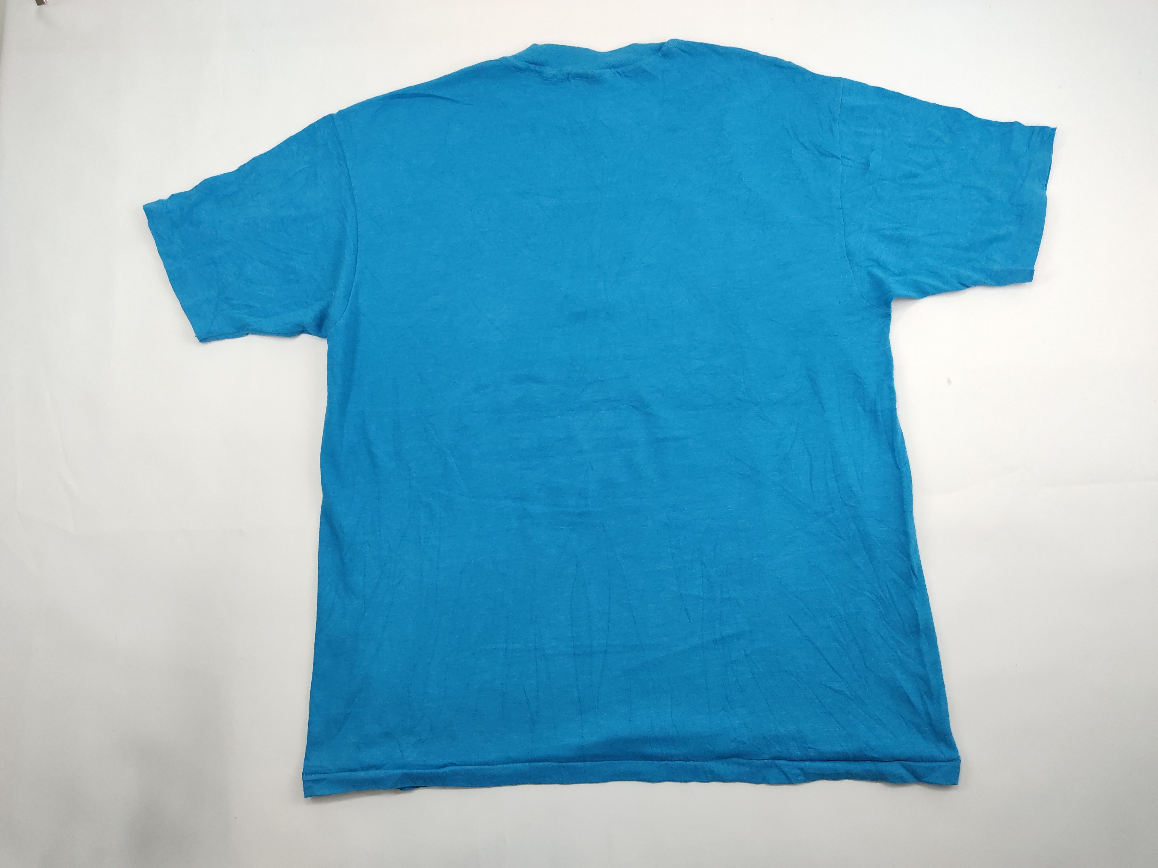 Hanes Vintage 80s Hanes Duck John Barron T Shirt 50/50 Size US L / EU 52-54 / 3 - 2 Thumbnail