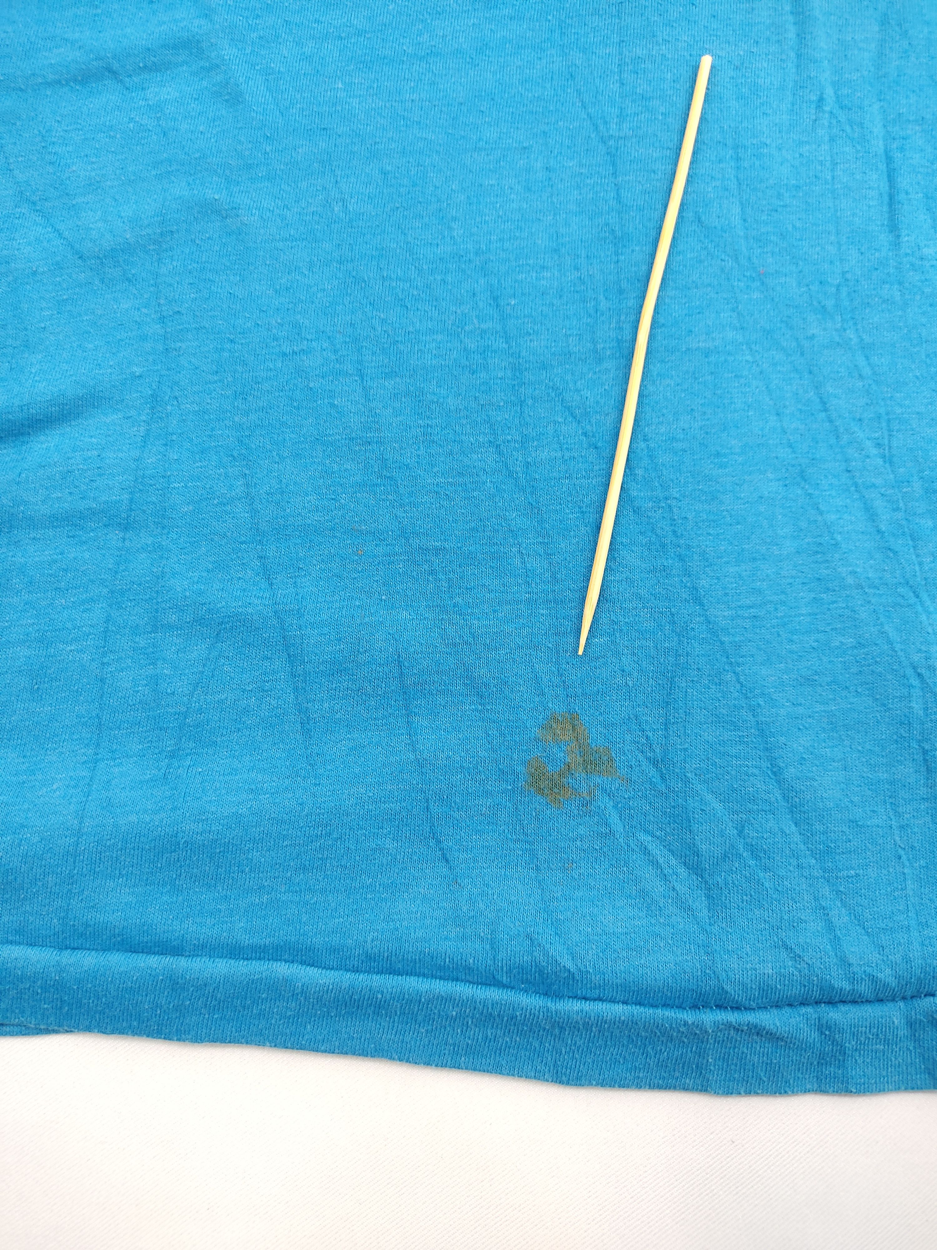 Hanes Vintage 80s Hanes Duck John Barron T Shirt 50/50 Size US L / EU 52-54 / 3 - 3 Thumbnail