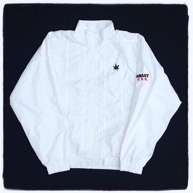 image of 1995 Boast X Felix The Cat Jacket in White, Men's (Size XL)