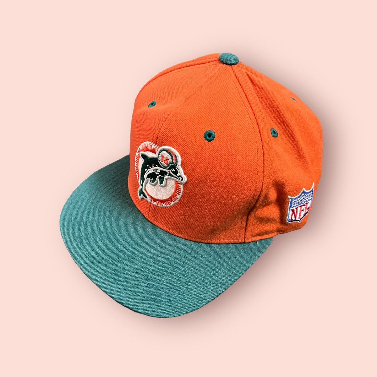 Gear for Sports × Mitchell & Ness × NFL VINTAGE MITCHELL & NESS NFL MIAMI DOLPHINS SNAPBACK CAP Size ONE SIZE - 7 Thumbnail