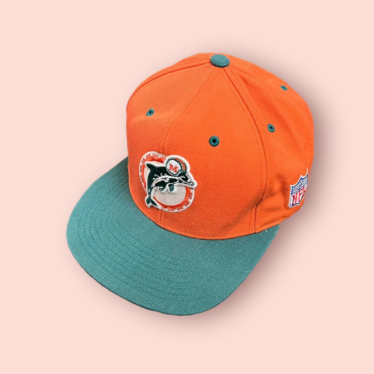 Gear for Sports × Mitchell & Ness × NFL VINTAGE MITCHELL & NESS NFL MIAMI DOLPHINS SNAPBACK CAP Size ONE SIZE - 1 Thumbnail