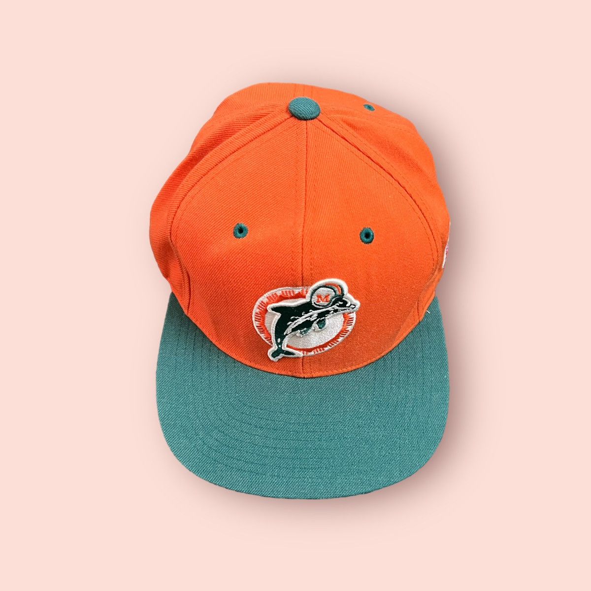 Gear for Sports × Mitchell & Ness × NFL VINTAGE MITCHELL & NESS NFL MIAMI DOLPHINS SNAPBACK CAP Size ONE SIZE - 11 Thumbnail