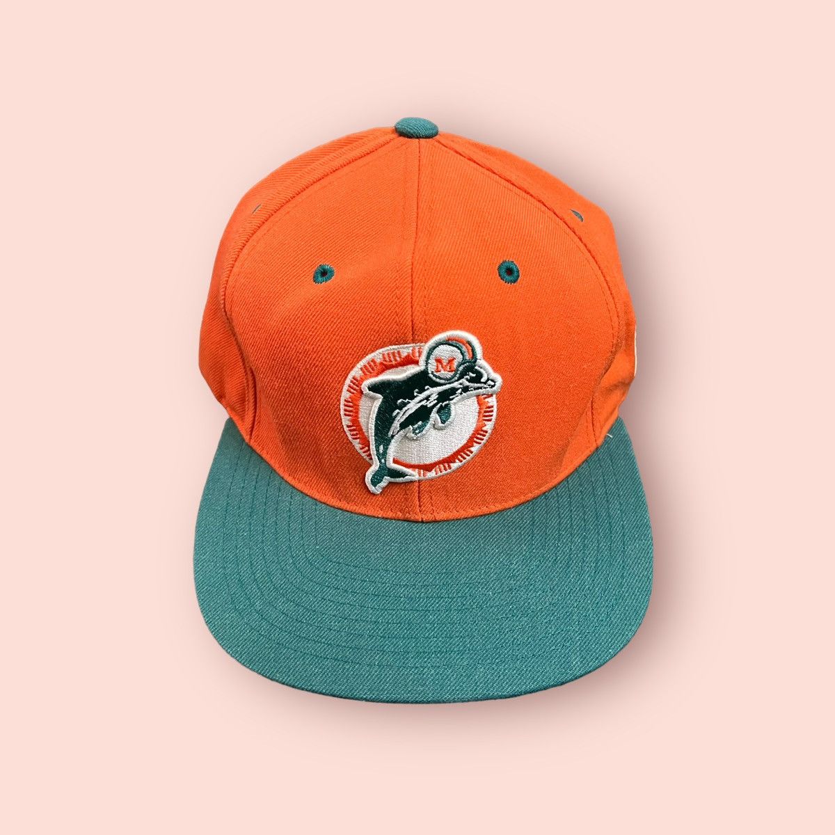 Gear for Sports × Mitchell & Ness × NFL VINTAGE MITCHELL & NESS NFL MIAMI DOLPHINS SNAPBACK CAP Size ONE SIZE - 6 Thumbnail