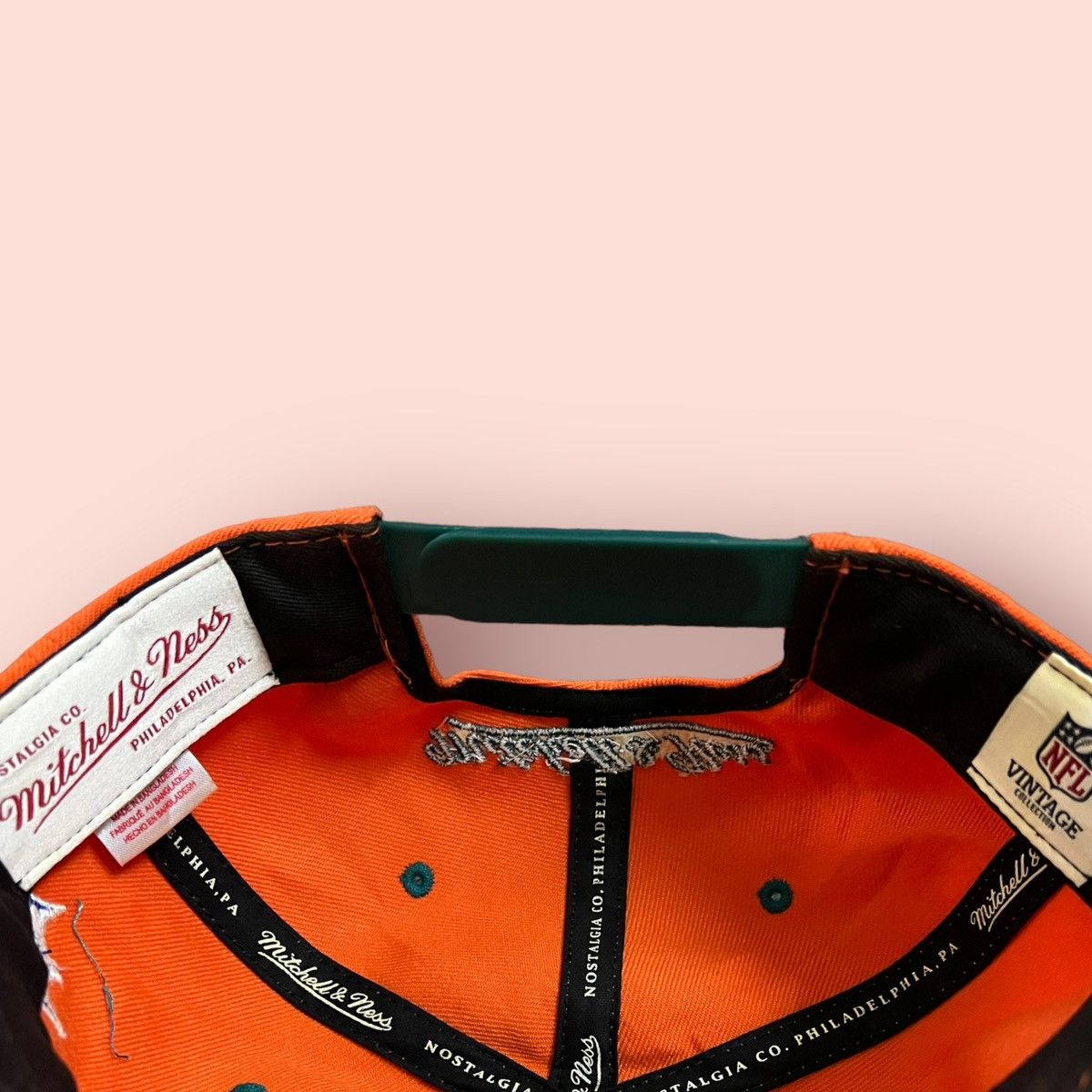 Gear for Sports × Mitchell & Ness × NFL VINTAGE MITCHELL & NESS NFL MIAMI DOLPHINS SNAPBACK CAP Size ONE SIZE - 20 Thumbnail