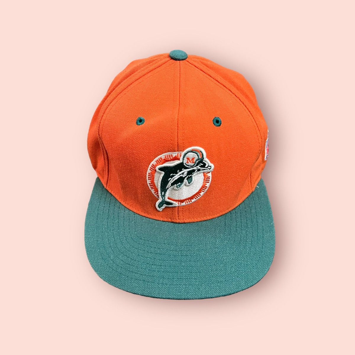 Gear for Sports × Mitchell & Ness × NFL VINTAGE MITCHELL & NESS NFL MIAMI DOLPHINS SNAPBACK CAP Size ONE SIZE - 2 Thumbnail
