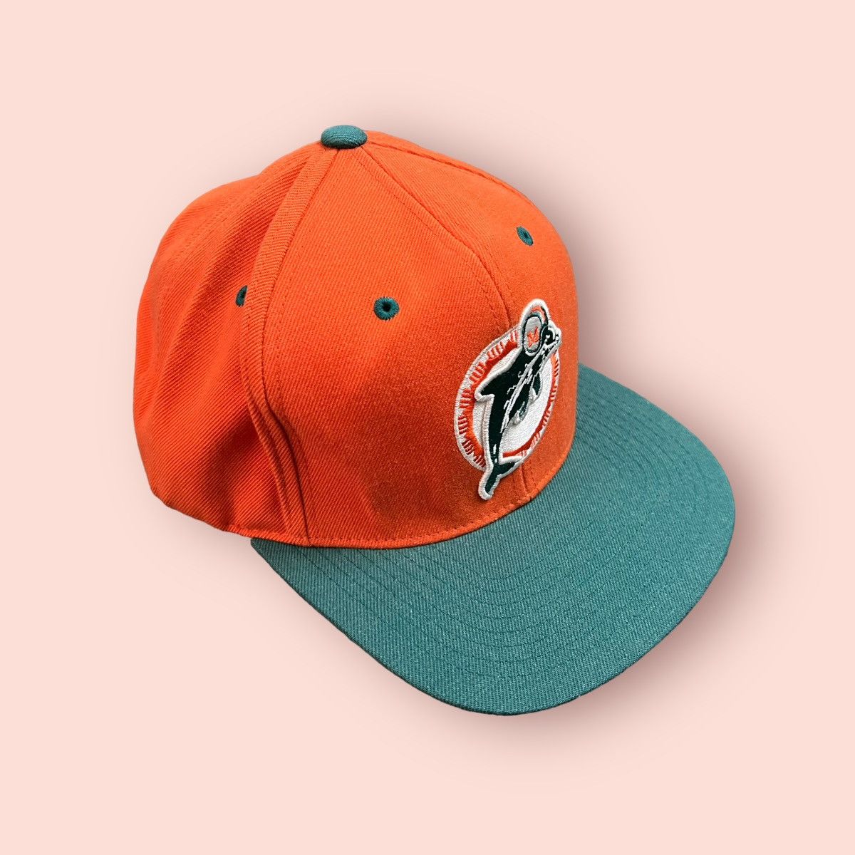Gear for Sports × Mitchell & Ness × NFL VINTAGE MITCHELL & NESS NFL MIAMI DOLPHINS SNAPBACK CAP Size ONE SIZE - 5 Thumbnail