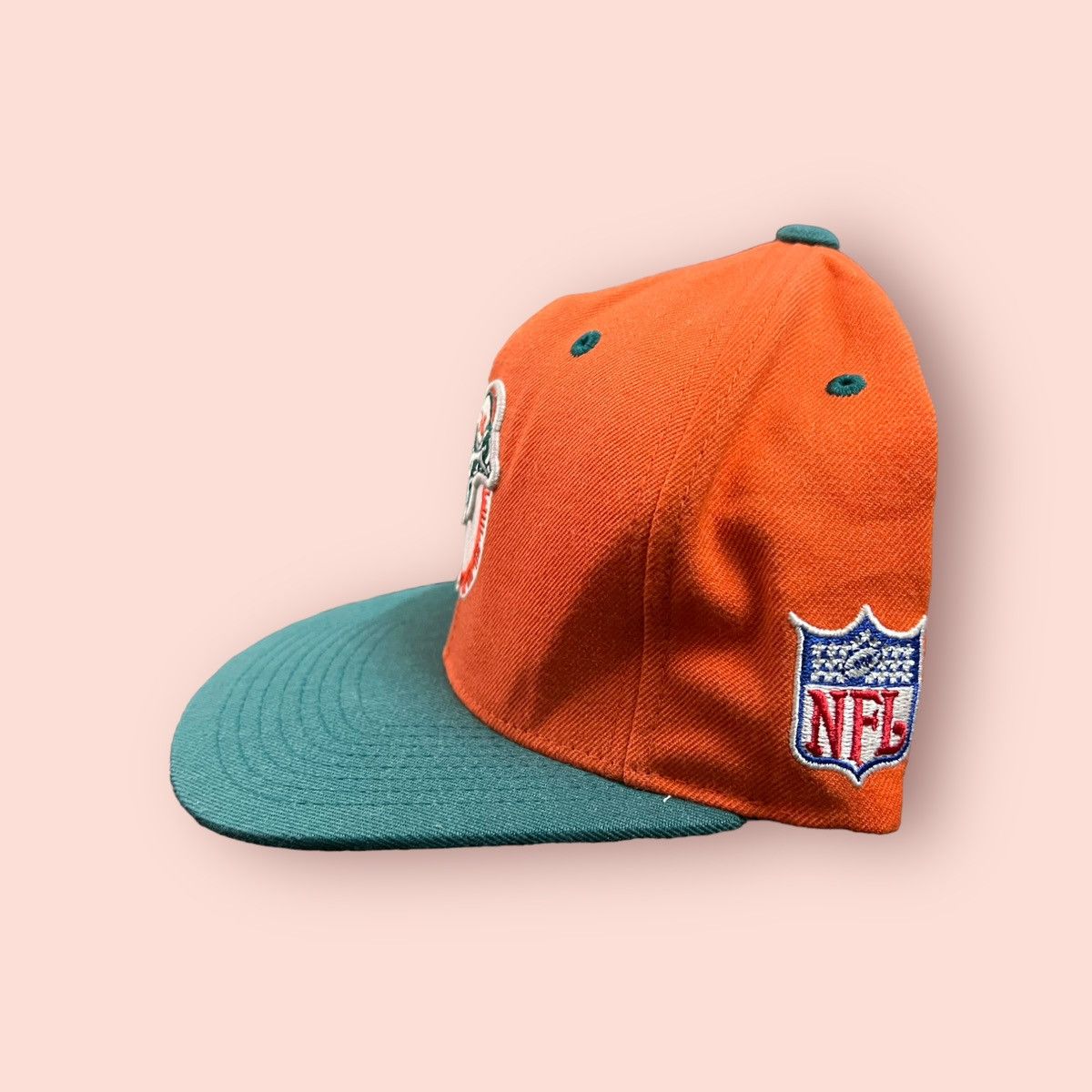 Gear for Sports × Mitchell & Ness × NFL VINTAGE MITCHELL & NESS NFL MIAMI DOLPHINS SNAPBACK CAP Size ONE SIZE - 15 Thumbnail