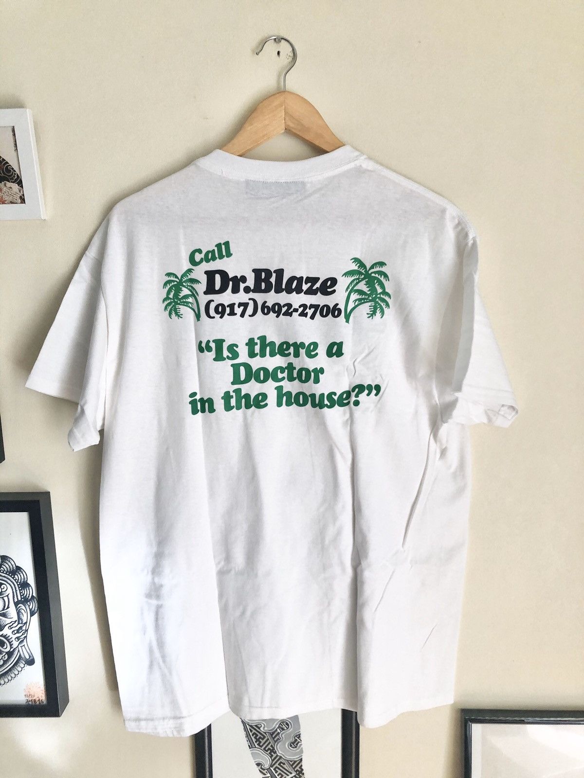 Call Me 917 Dr Blaze Good Times number t-shirt