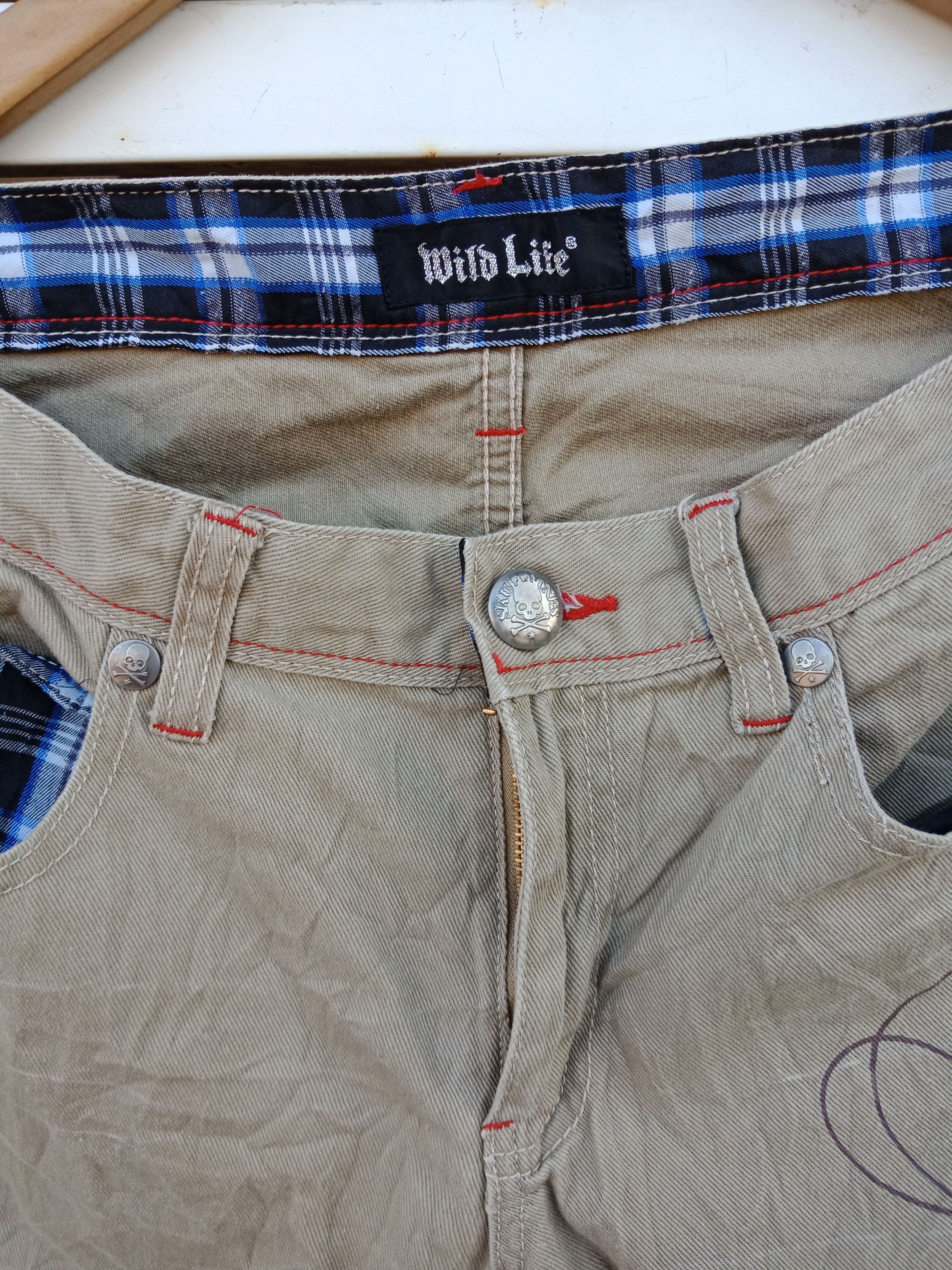 semanticdesign Wild Life Avant Garde Words Pants Size US 33 - 8 Thumbnail