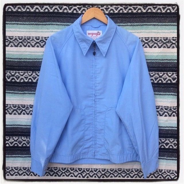 image of Mcgregor Drizzler Jacket in Light Blue, Men's (Size XL)