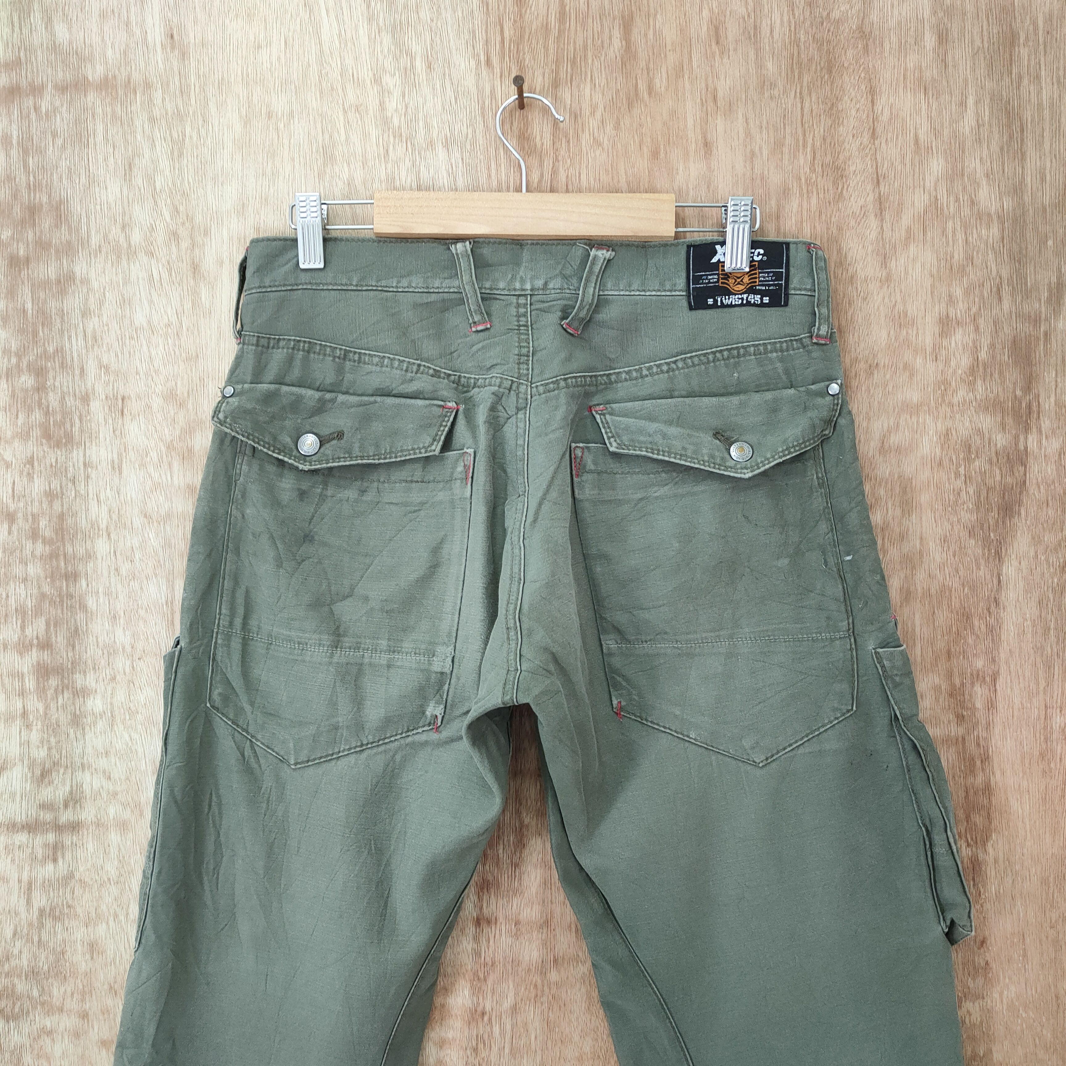 Japanese Brand VINTAGE JAPAN X BEC FADED CARGO PANTS Size US 30 / EU 46 - 5 Thumbnail