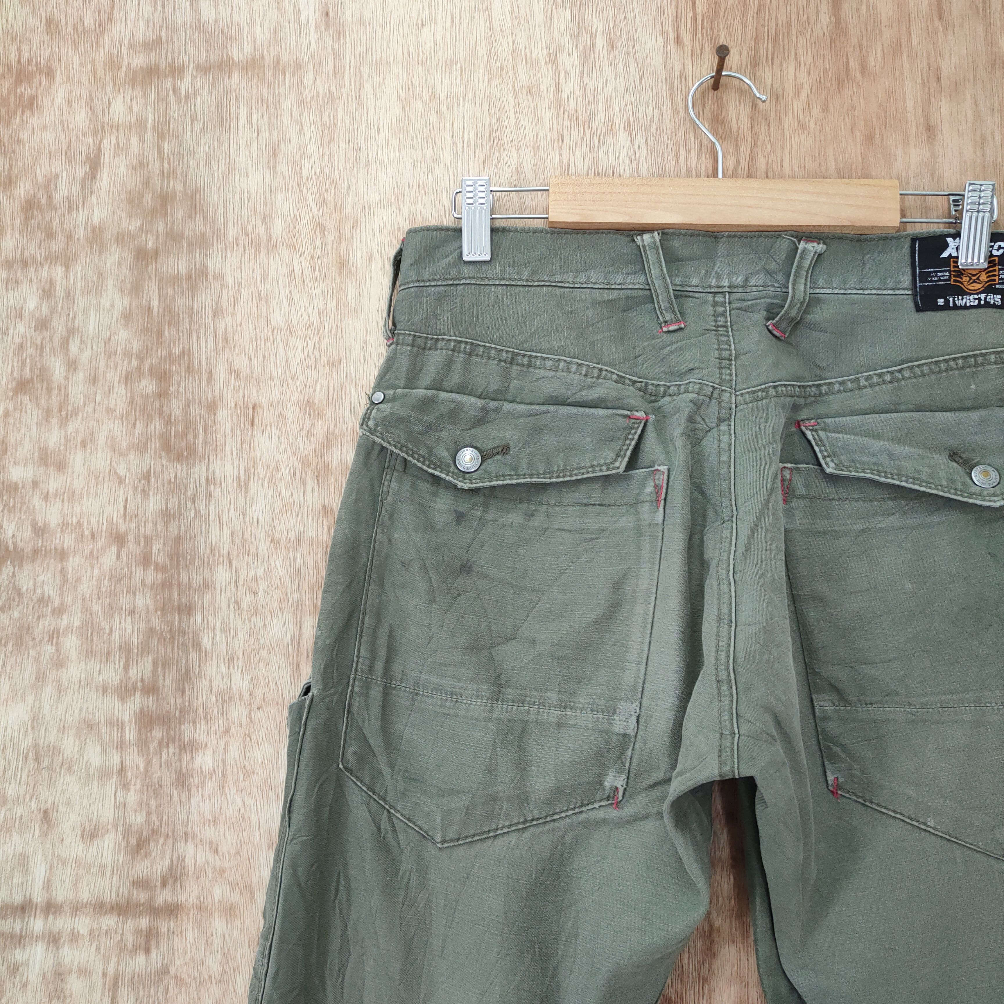 Japanese Brand VINTAGE JAPAN X BEC FADED CARGO PANTS Size US 30 / EU 46 - 13 Thumbnail
