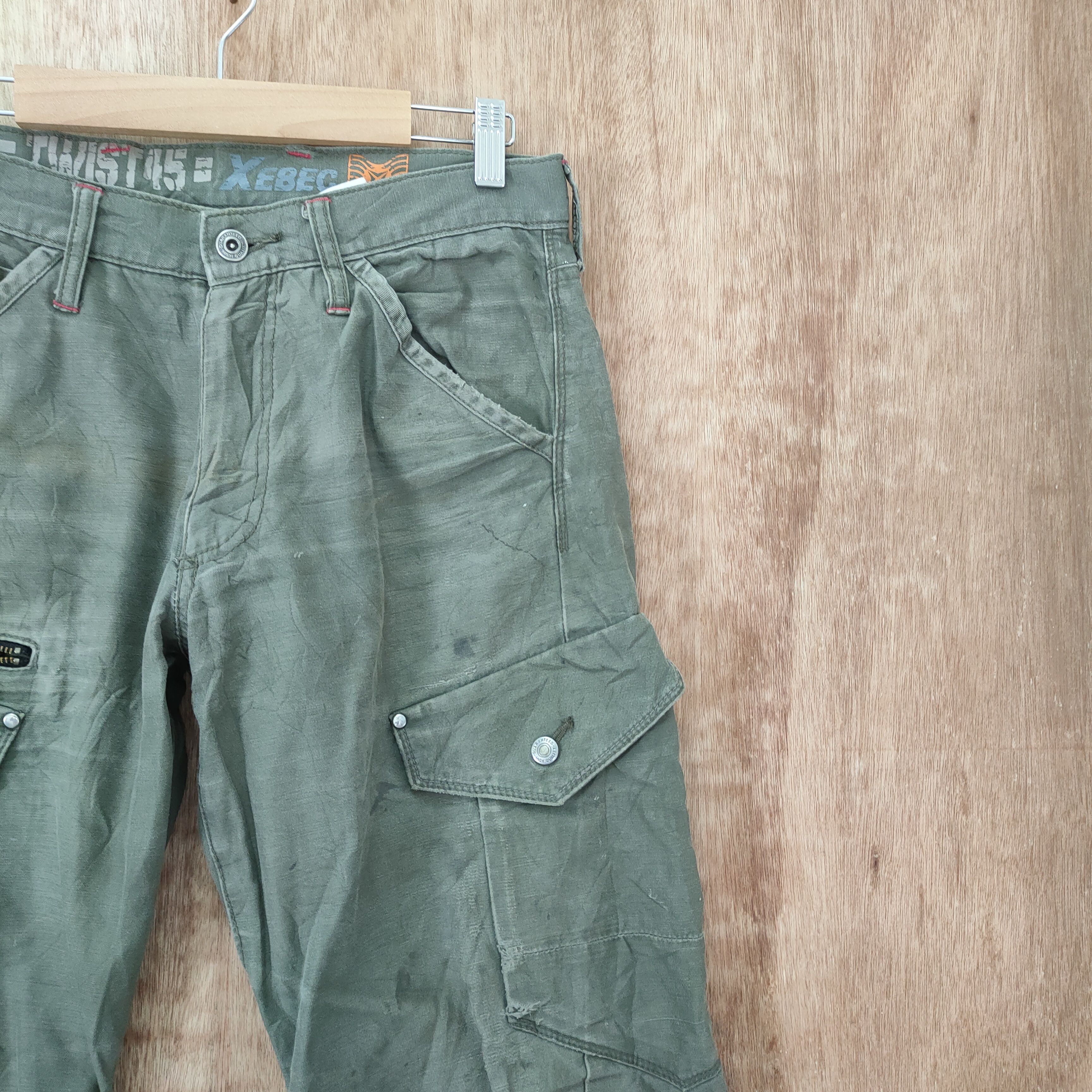 Japanese Brand VINTAGE JAPAN X BEC FADED CARGO PANTS Size US 30 / EU 46 - 7 Thumbnail