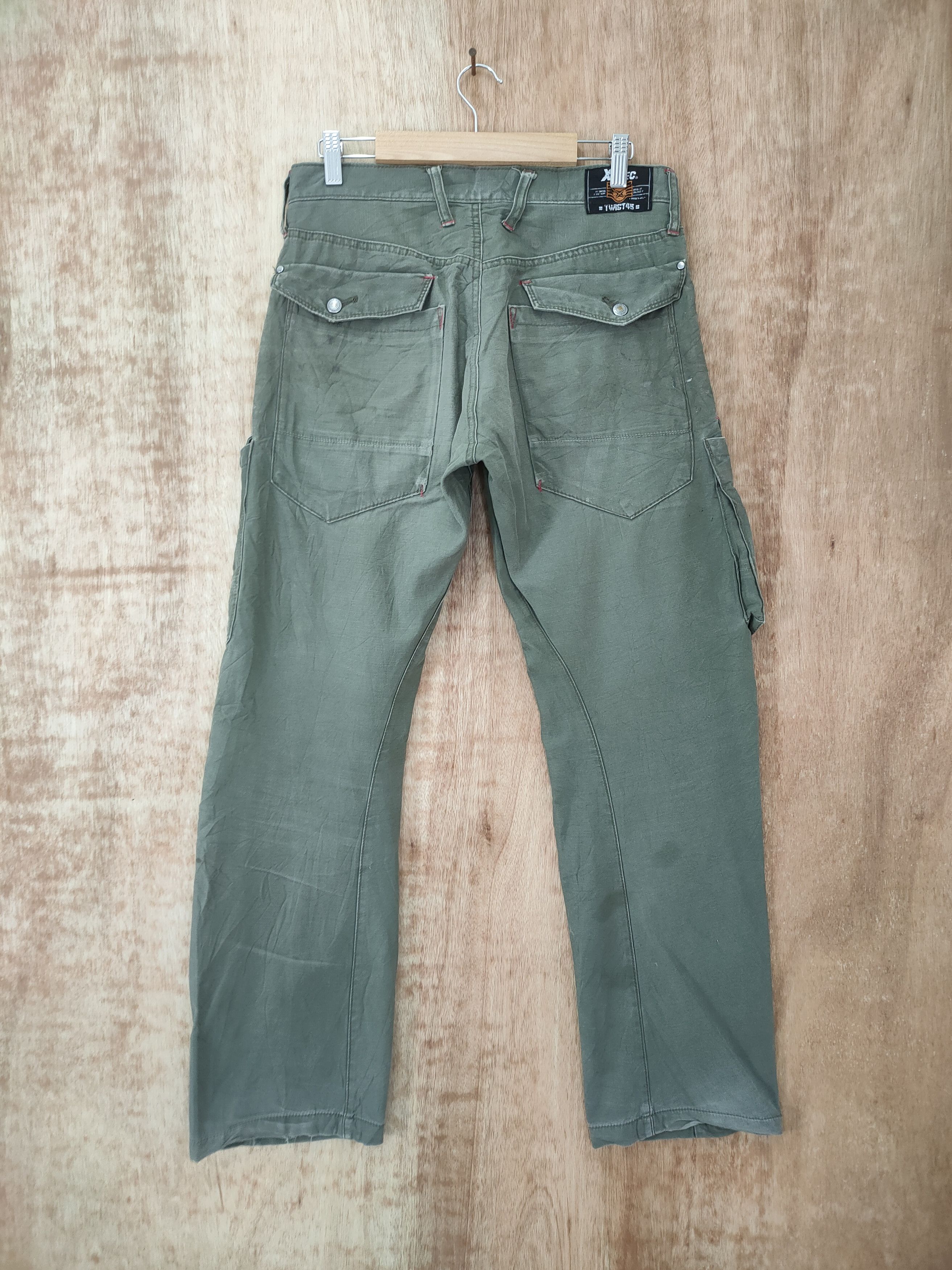 Japanese Brand VINTAGE JAPAN X BEC FADED CARGO PANTS Size US 30 / EU 46 - 4 Thumbnail