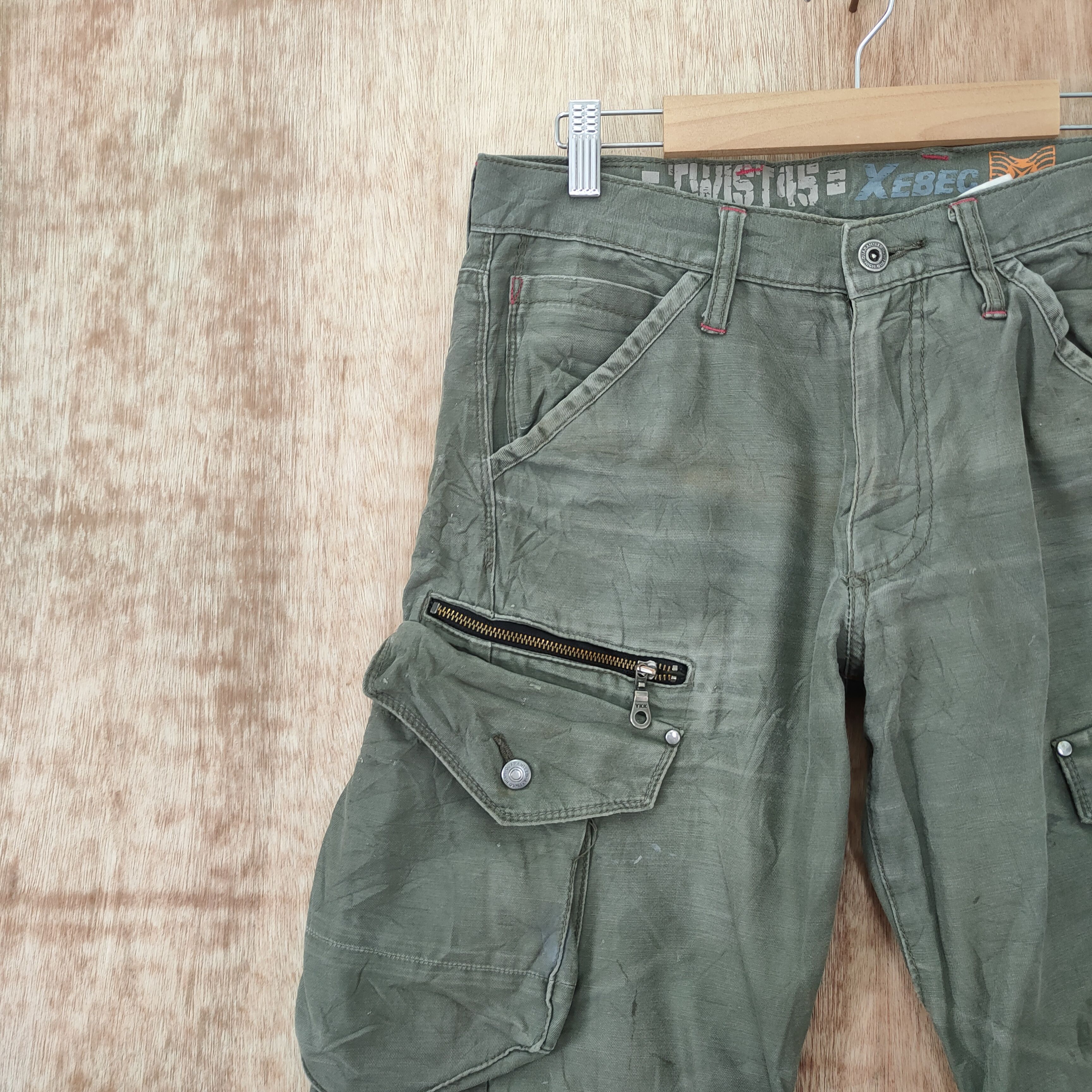 Japanese Brand VINTAGE JAPAN X BEC FADED CARGO PANTS Size US 30 / EU 46 - 8 Thumbnail