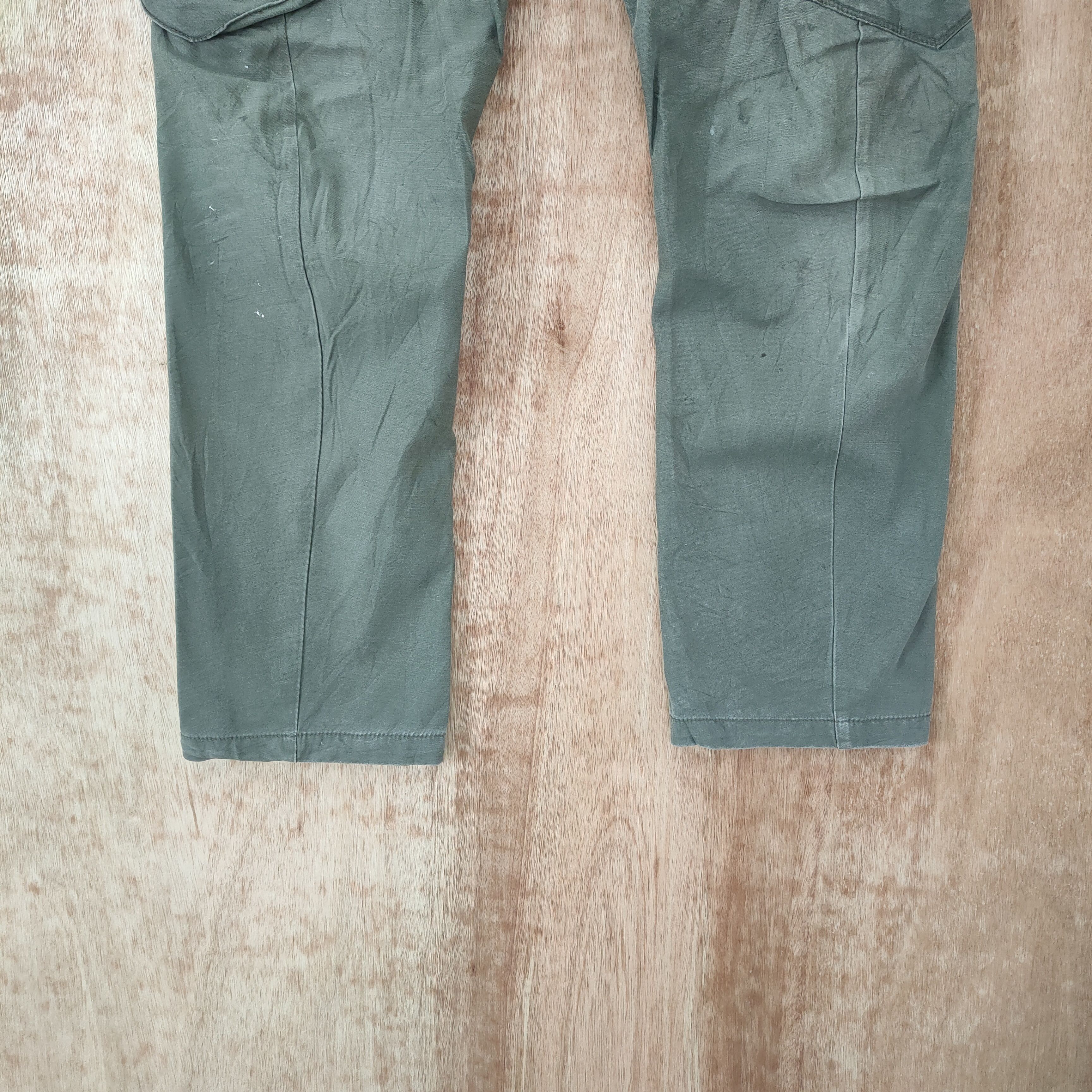 Japanese Brand VINTAGE JAPAN X BEC FADED CARGO PANTS Size US 30 / EU 46 - 3 Thumbnail