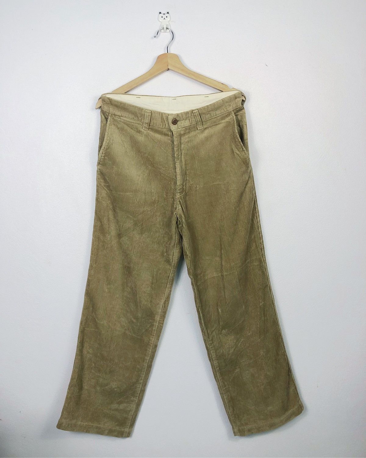 Schott × Vintage Rare Vintage Schott Corduroy Combat Trousers Pants Size US 30 / EU 46 - 1 Thumbnail