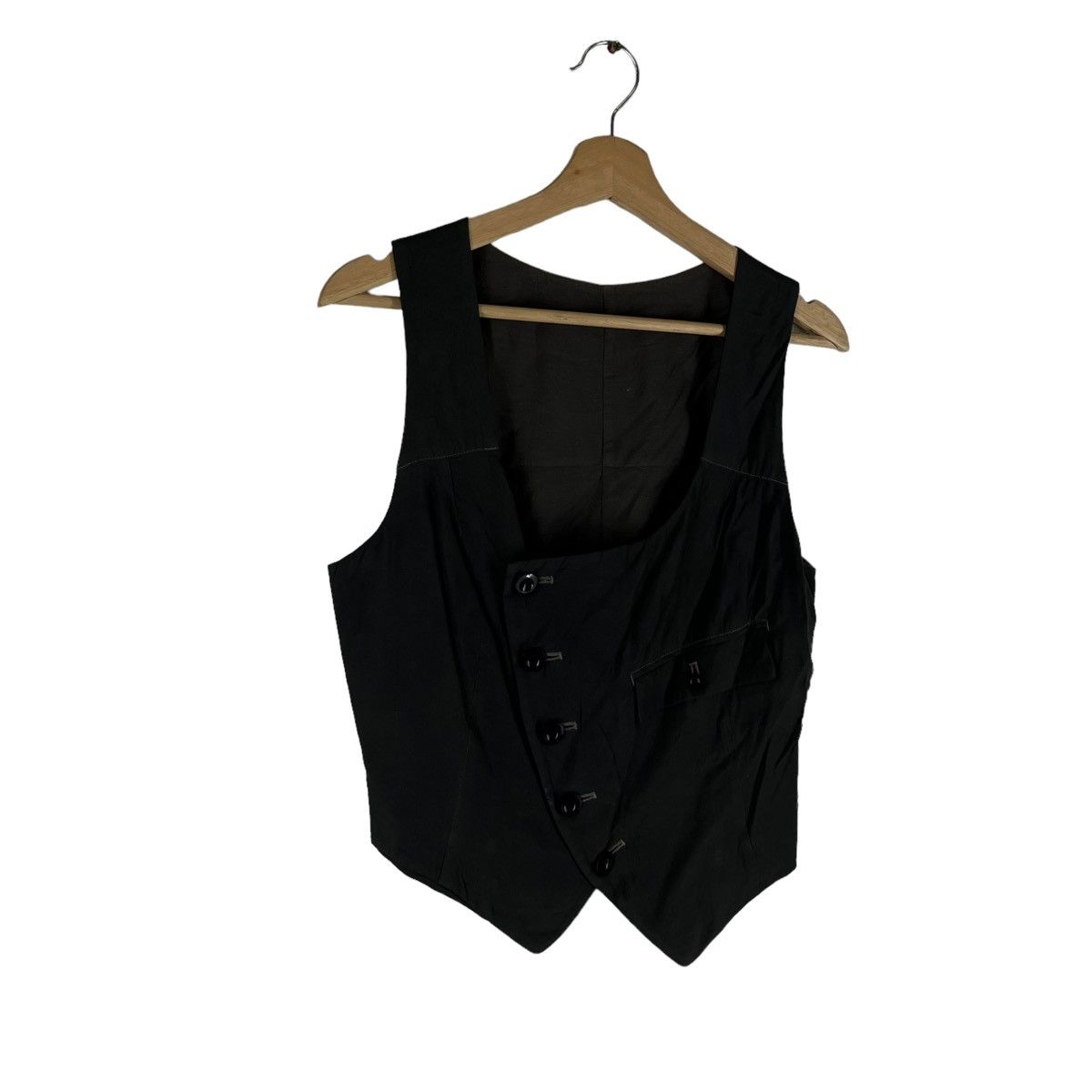 Yohji Yamamoto YOHJI YAMAMOTO Y’S WAIST COATS VEST Size US M / EU 48-50 / 2 - 2 Thumbnail