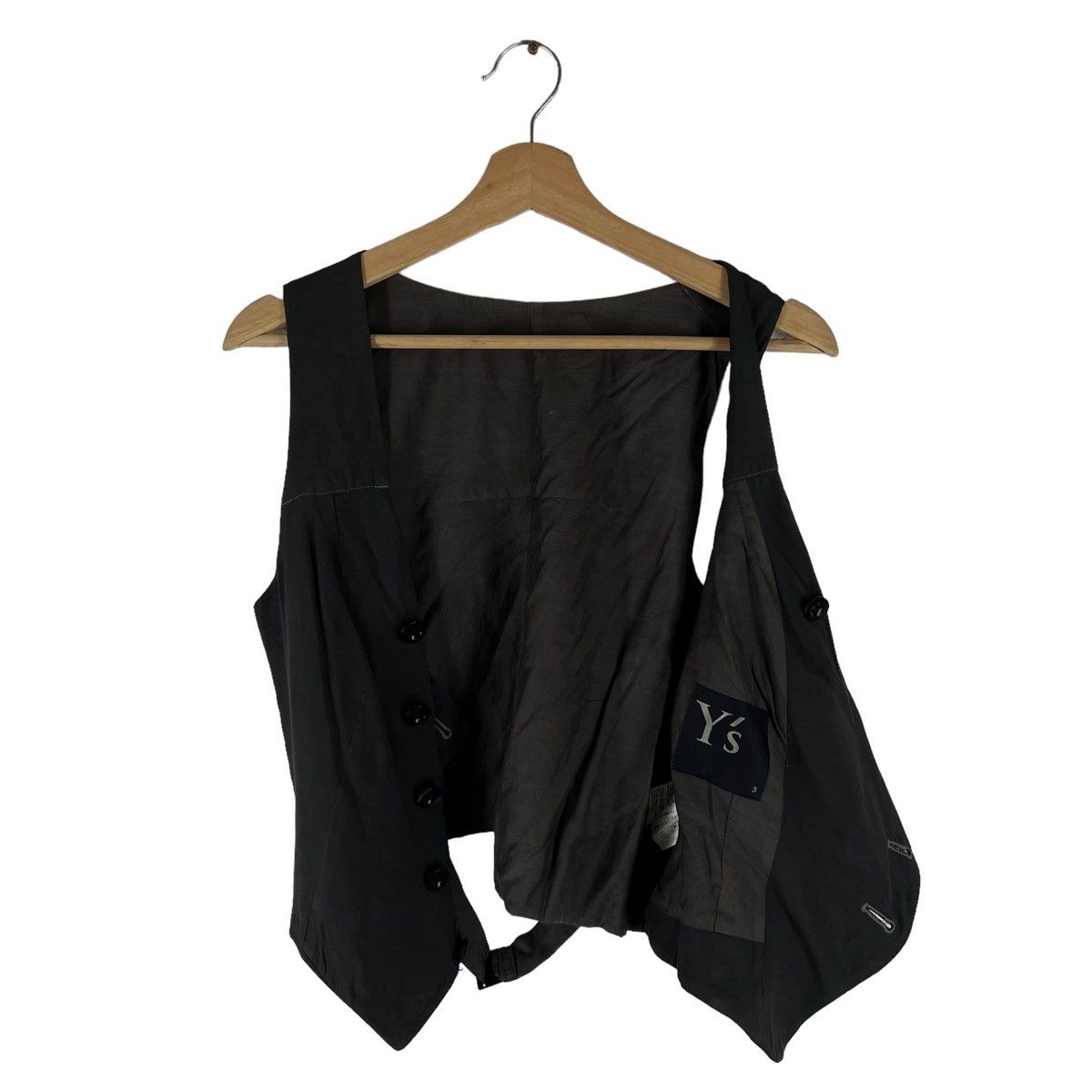 Yohji Yamamoto YOHJI YAMAMOTO Y’S WAIST COATS VEST Size US M / EU 48-50 / 2 - 8 Thumbnail