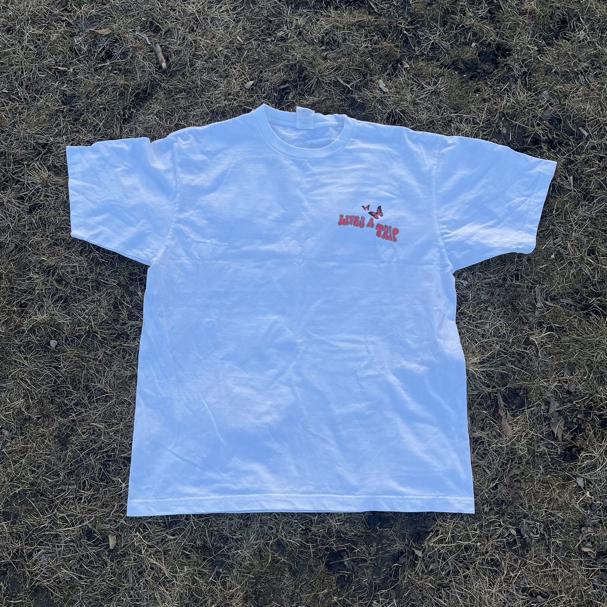 Vintage Vintage Y2K Trippie Redd Graphic Tee Sun Faded Streetwear L Size US L / EU 52-54 / 3 - 5 Thumbnail