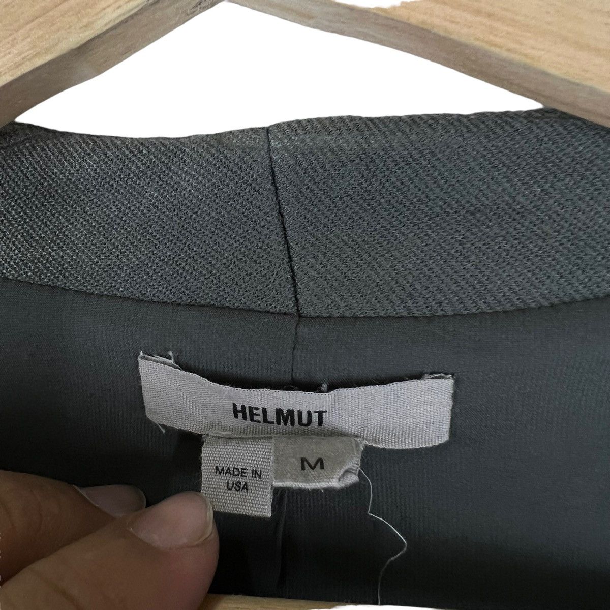 Helmut Lang VINTAGE CROPPED JACKET HELMUT LANG MADE IN USA Size M / US 6-8 / IT 42-44 - 7 Thumbnail