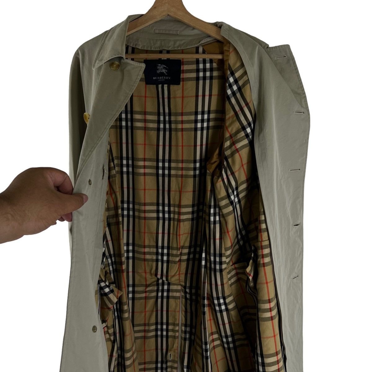Burberry VINTAGE TRENCH COAT BURBERRY NOVA CHECK Size US M / EU 48-50 / 2 - 12 Thumbnail