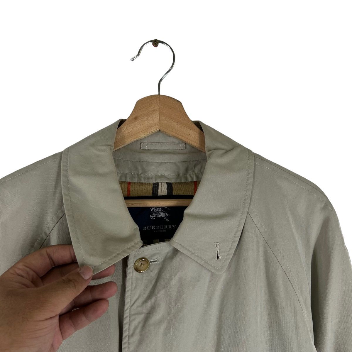 Burberry VINTAGE TRENCH COAT BURBERRY NOVA CHECK Size US M / EU 48-50 / 2 - 5 Thumbnail