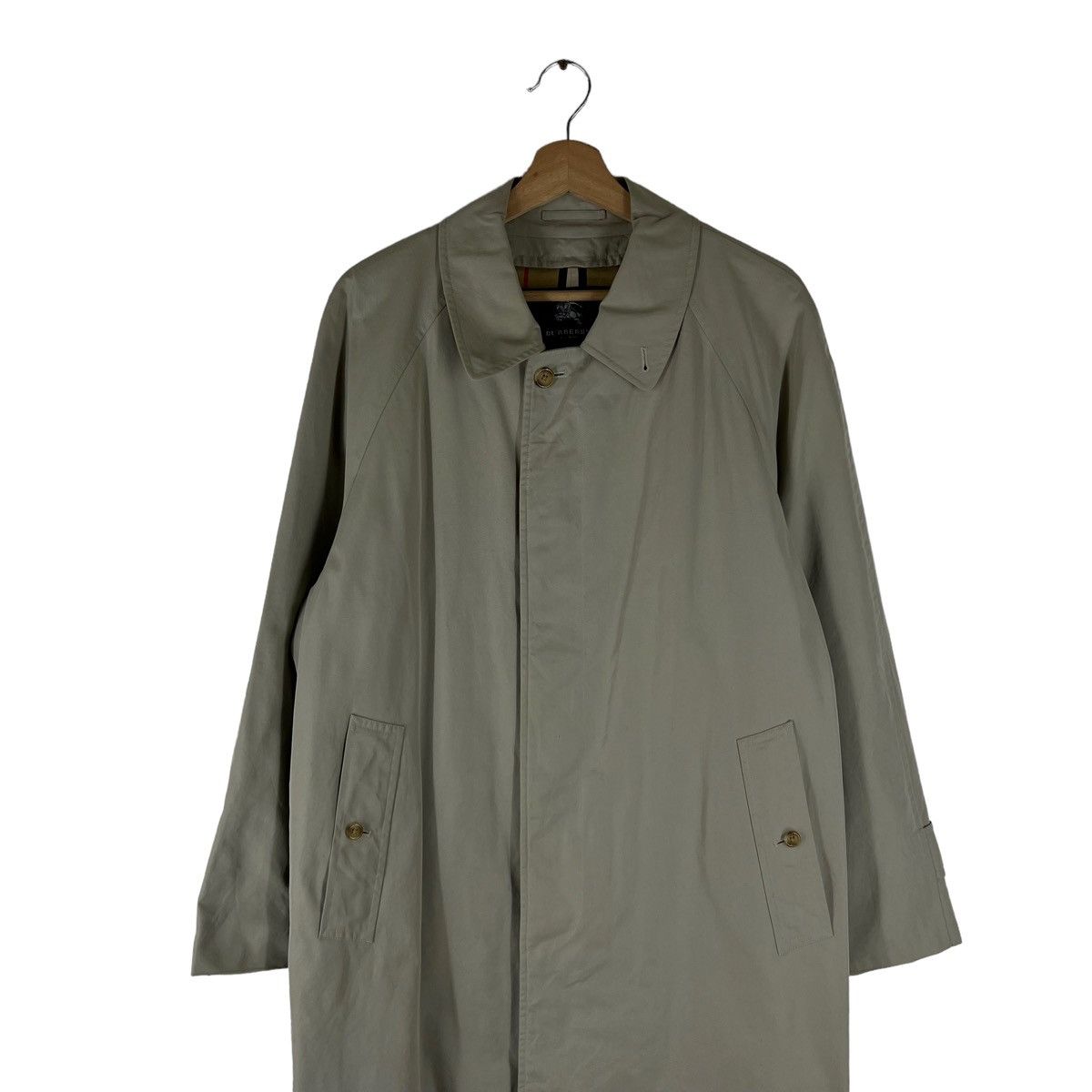 Burberry VINTAGE TRENCH COAT BURBERRY NOVA CHECK Size US M / EU 48-50 / 2 - 2 Thumbnail