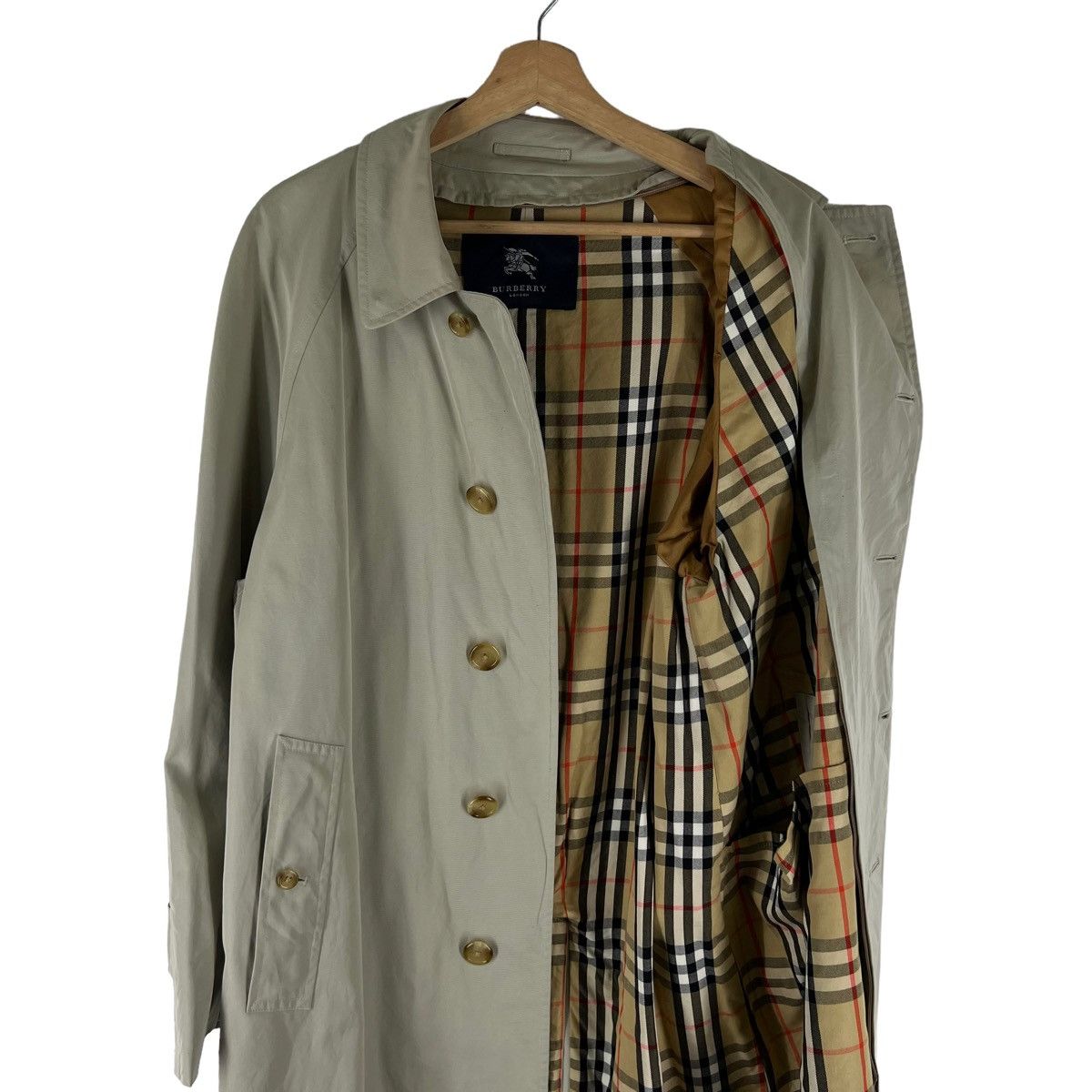 Burberry VINTAGE TRENCH COAT BURBERRY NOVA CHECK Size US M / EU 48-50 / 2 - 11 Thumbnail