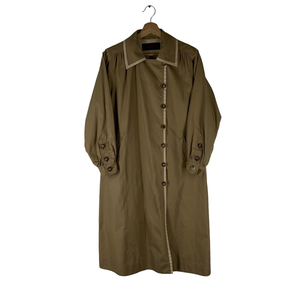 Yves Saint Laurent VINTAGE YVES SAINT LAURENT LONG JACKET Size US M / EU 48-50 / 2 - 1 Thumbnail