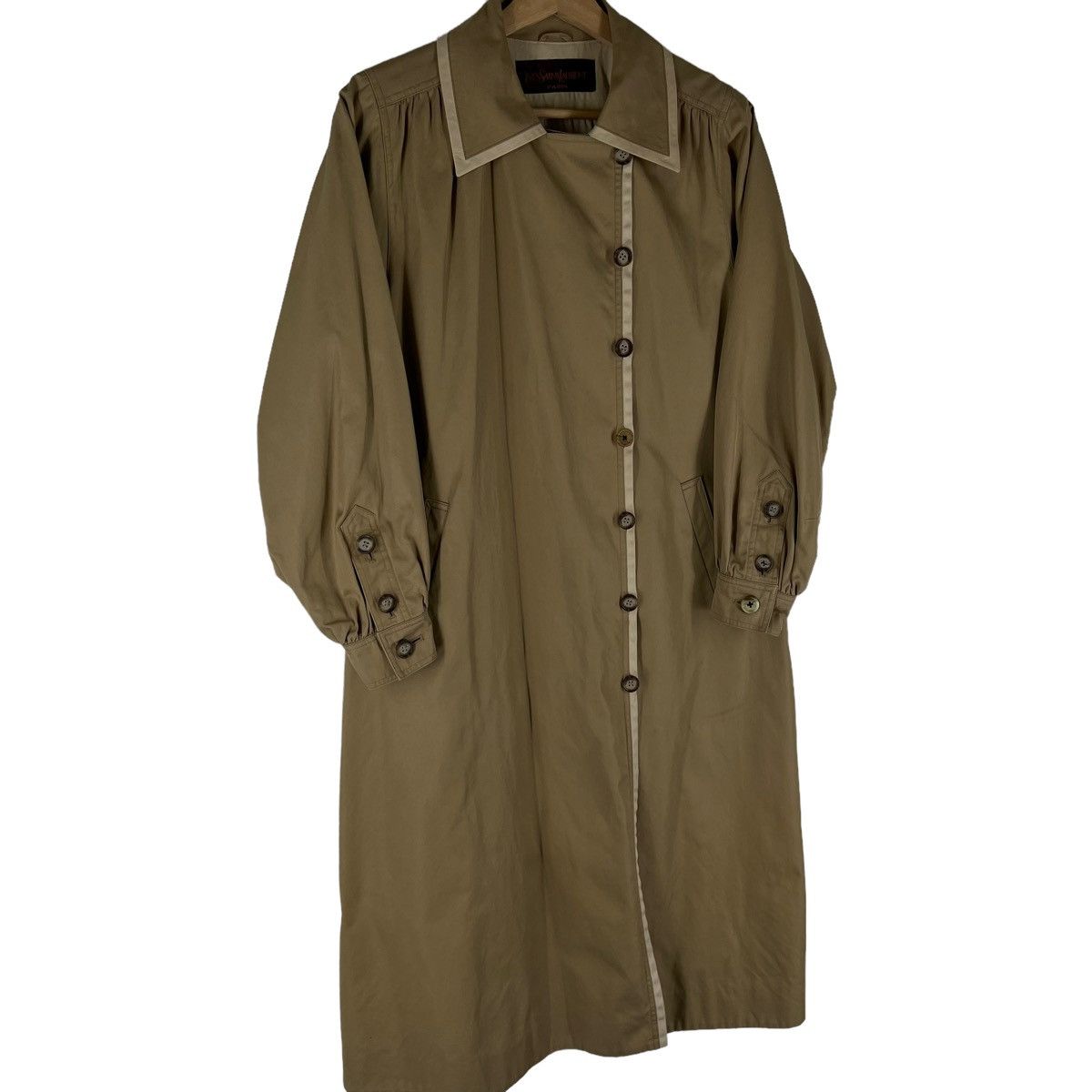 Yves Saint Laurent VINTAGE YVES SAINT LAURENT LONG JACKET Size US M / EU 48-50 / 2 - 3 Thumbnail