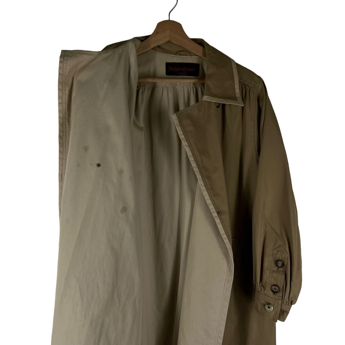 Yves Saint Laurent VINTAGE YVES SAINT LAURENT LONG JACKET Size US M / EU 48-50 / 2 - 12 Thumbnail