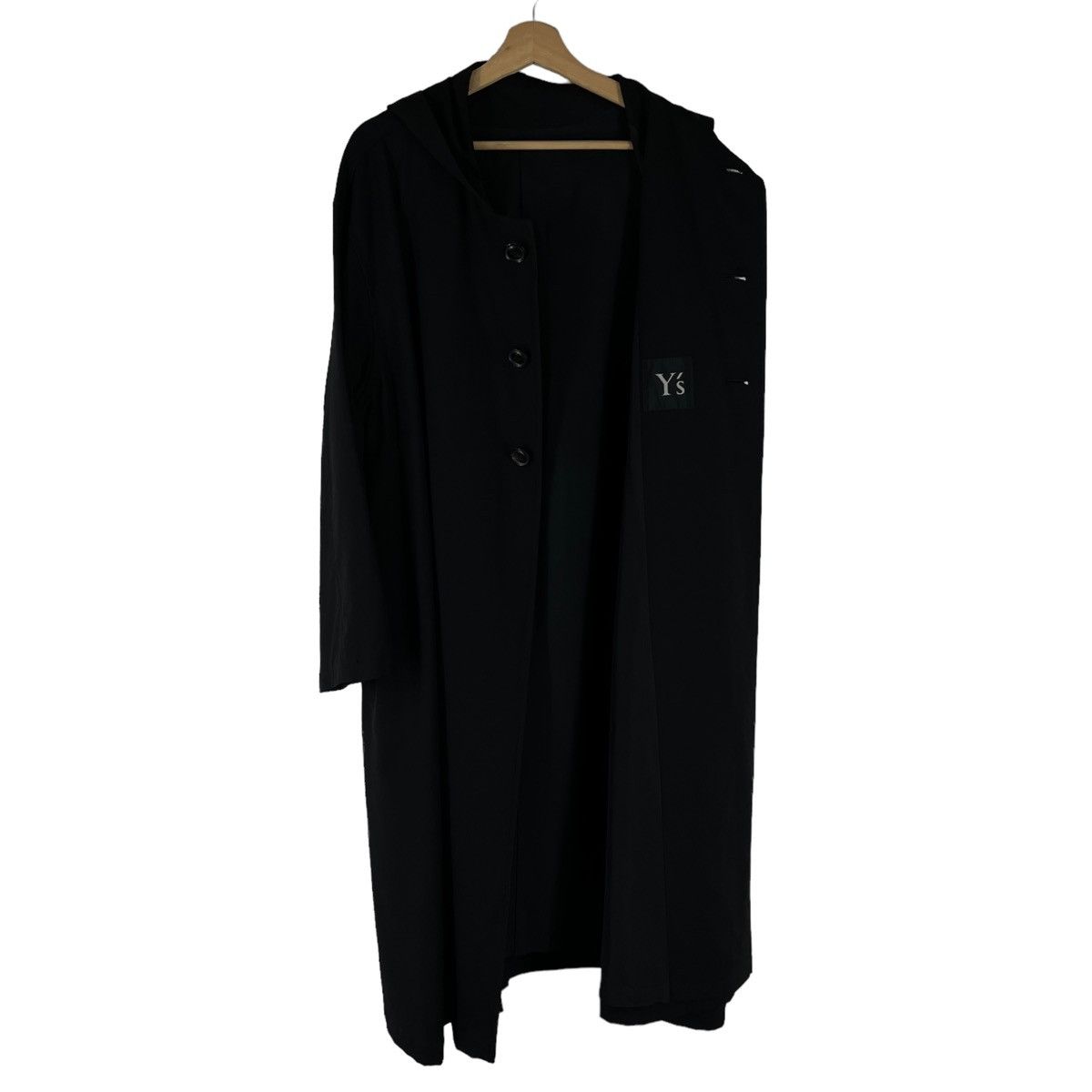 Y's ICONIC BLACK LONG OVERSIZED JACKET Y’S YOHJI YAMAMOTO Size US L / EU 52-54 / 3 - 13 Thumbnail