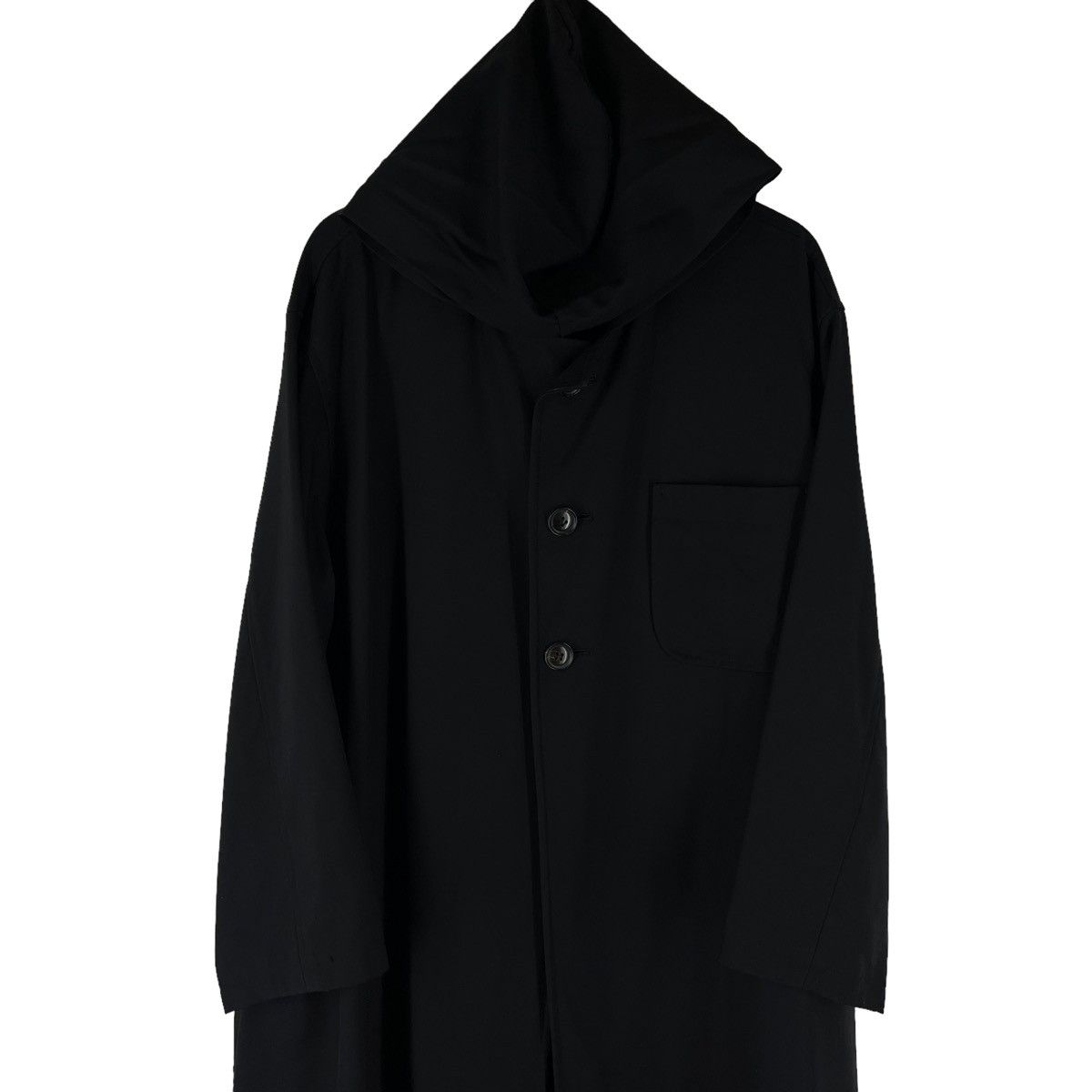 Y's ICONIC BLACK LONG OVERSIZED JACKET Y’S YOHJI YAMAMOTO Size US L / EU 52-54 / 3 - 12 Thumbnail