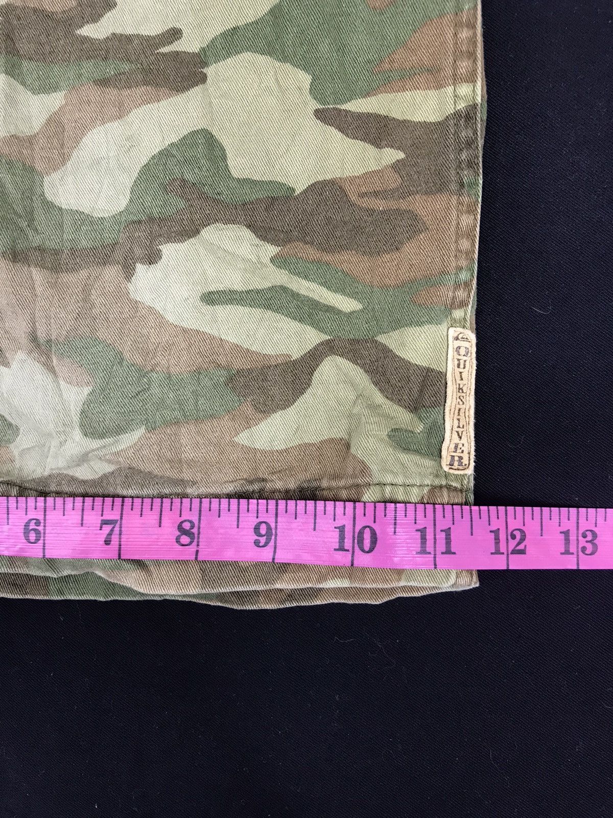 Quicksilver Quicksilver Short Pant Camo Design Camouflage Streetwear Size US 30 / EU 46 - 6 Thumbnail